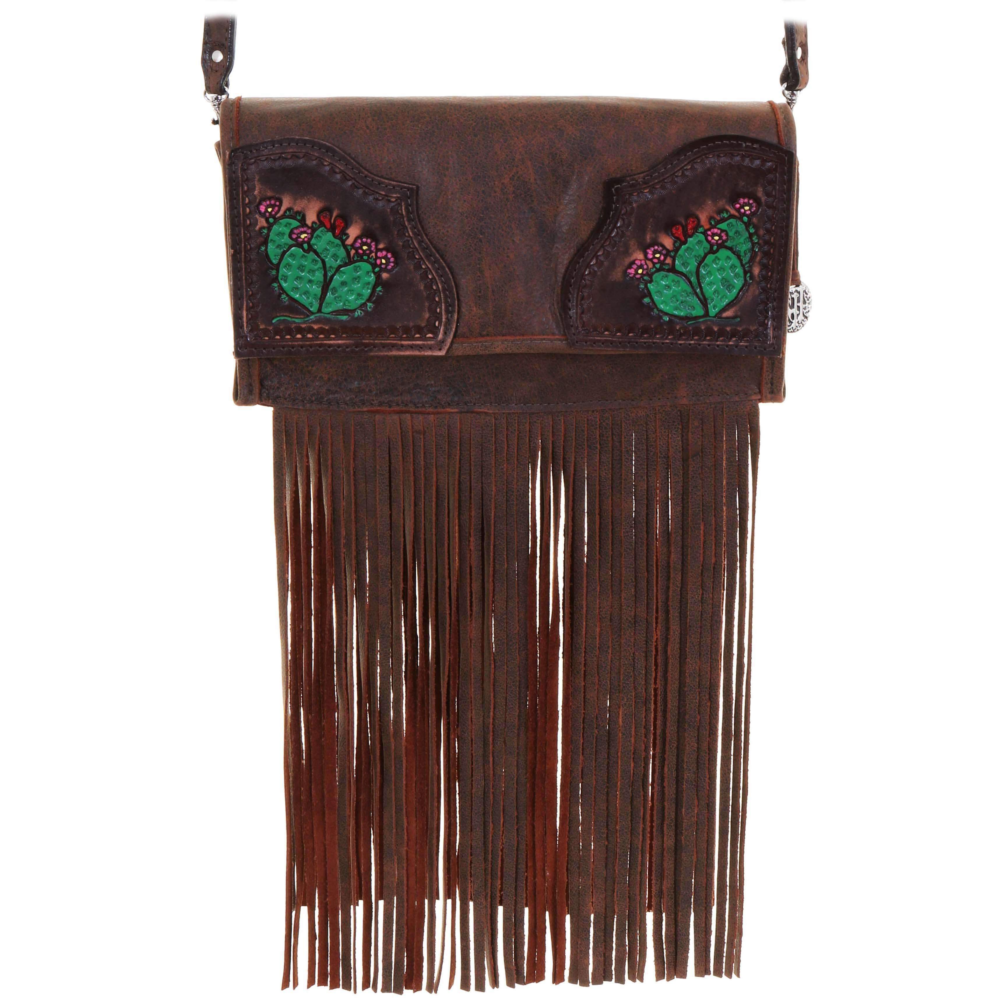 Csp01A - Prickly Pear Clutch Stadium Purse Handbag