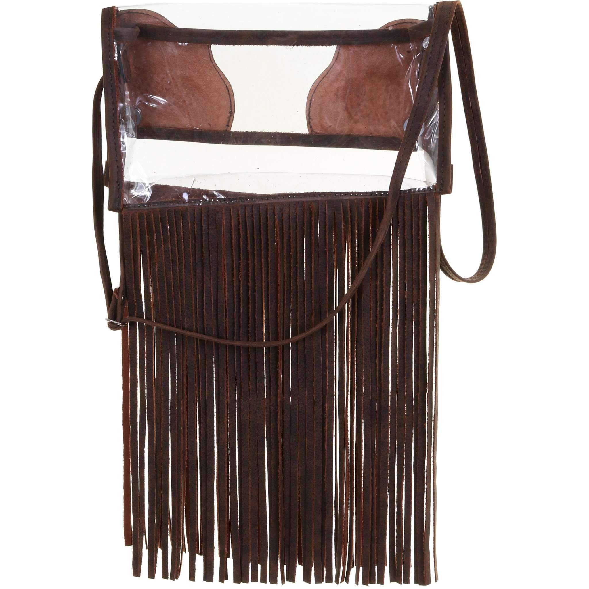 Csp01 - Prickly Pear Clear Stadium Purse Handbag