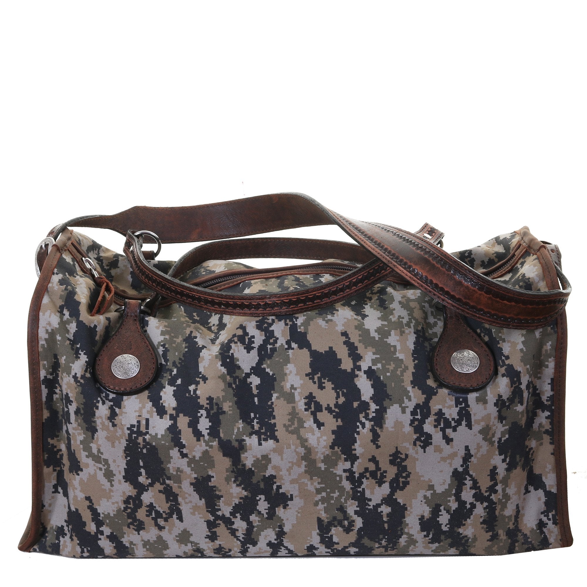 Duf16 - Digital Camo Canvas Duffle Bag Accessories