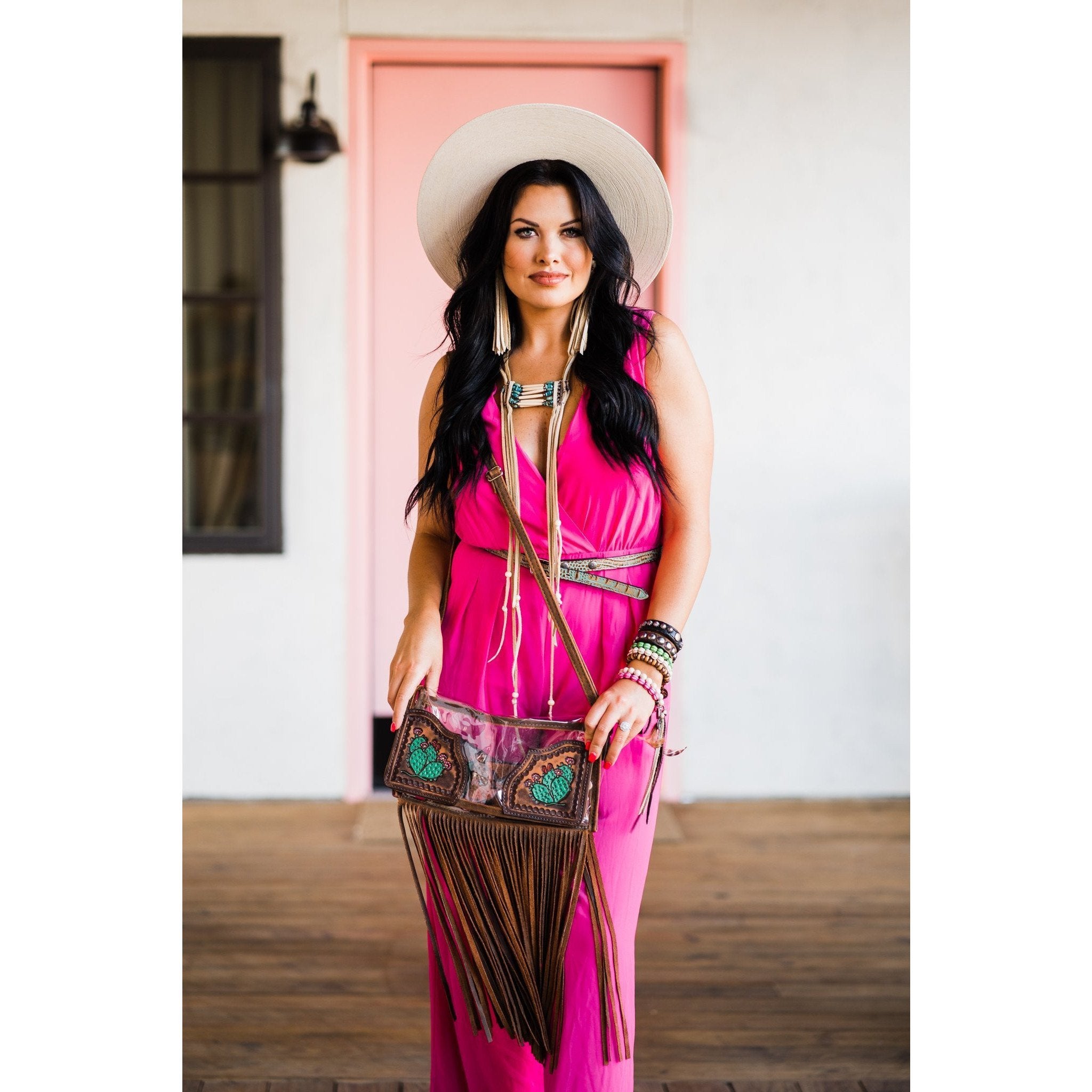 B1094 - Vintage Mint Crocodile Print Leather Belt Belt