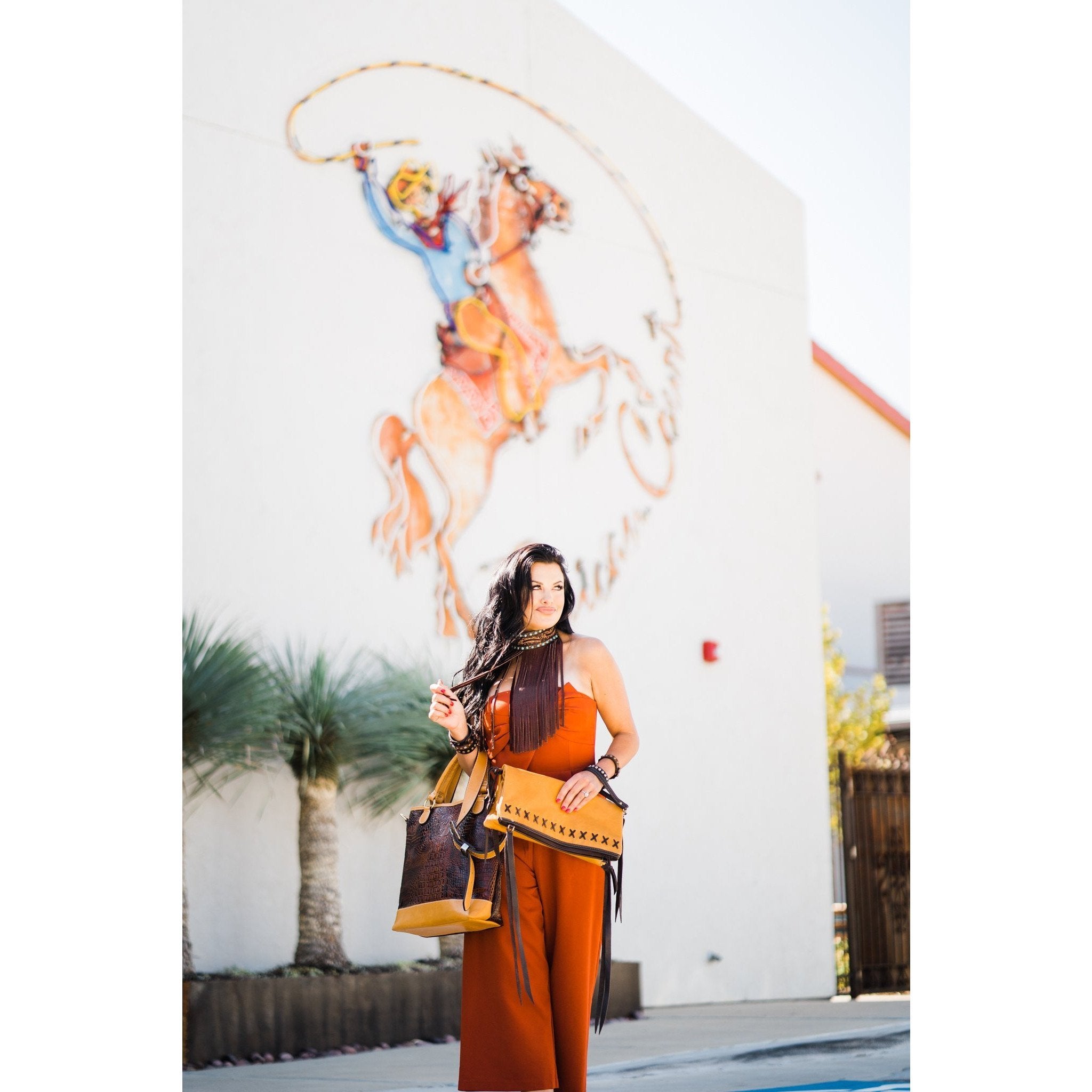 Es11 - Buckskin Envelope Satchel Handbag