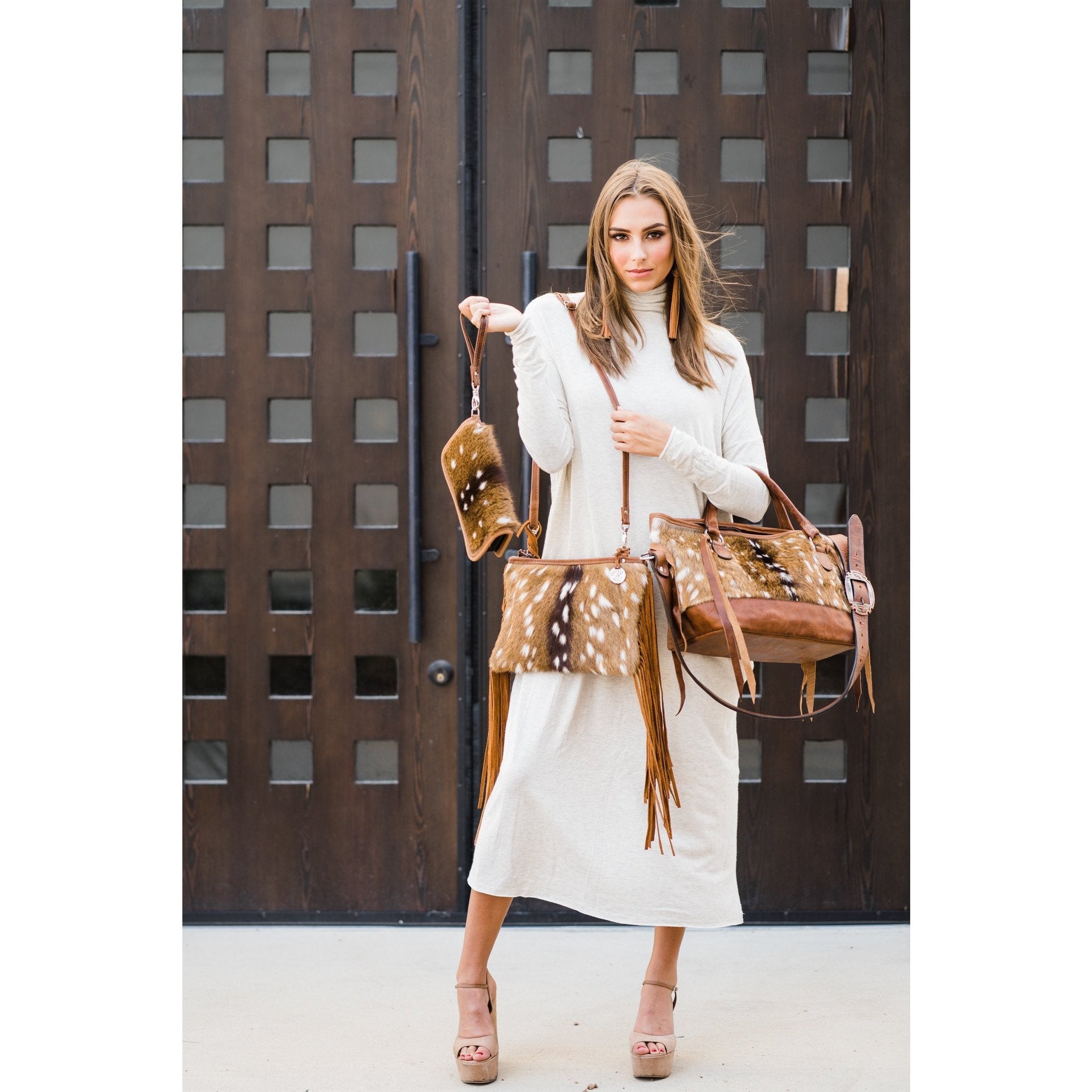 Co177 - Axis Hair Clutch Organizer Handbag