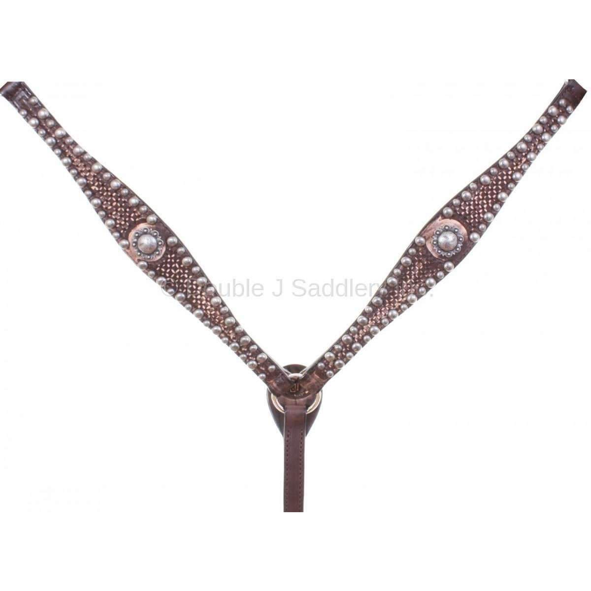 Bc721 - Brown Vintage Breast Collar Tack