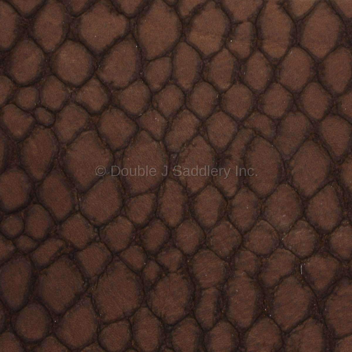 Brown Gator Print Suede - Sl1051 Design Option