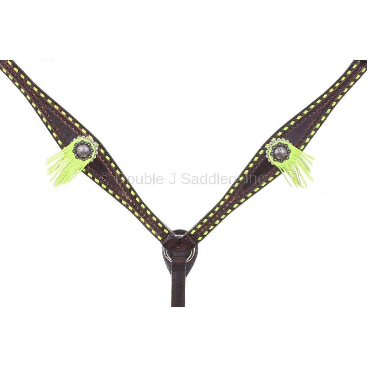 Bc810Bf - Brown Vintage Breast Collar Tack