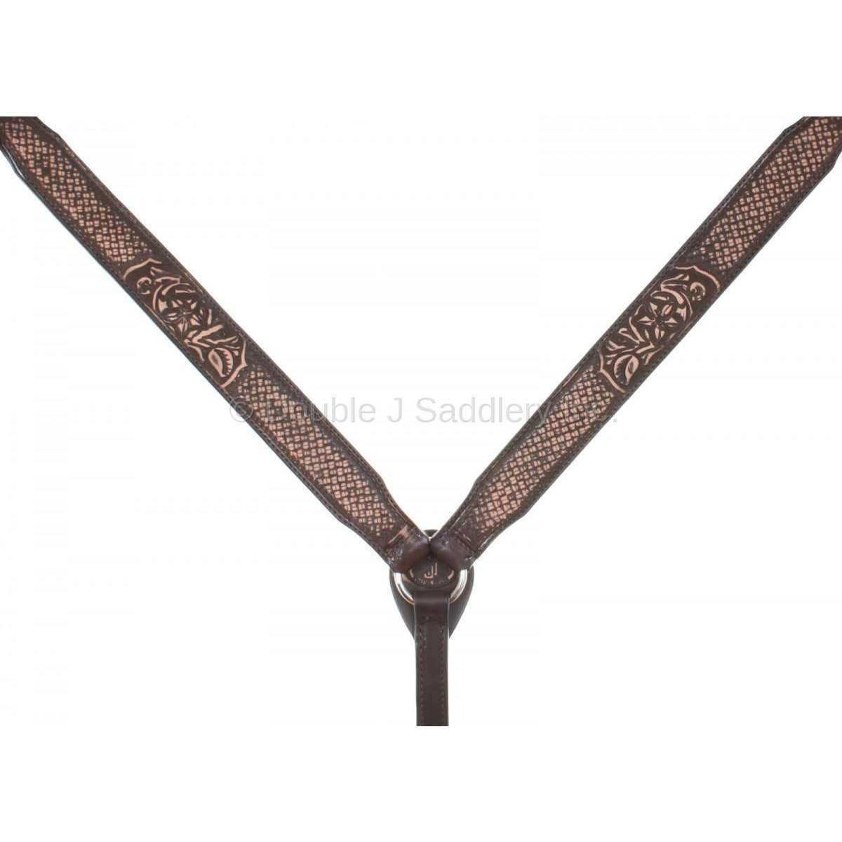 Bc823 - Brown Vintage Breast Collar Tack