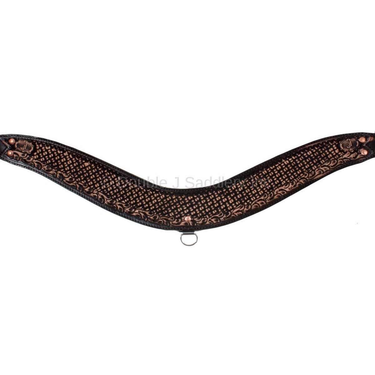 Bc904 - Brown Vintage Breast Collar Tack