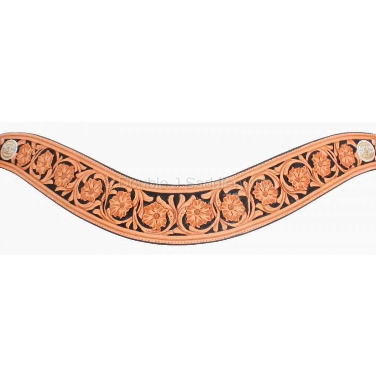 Bc304 - Hand-Tooled Breast Collar Tack