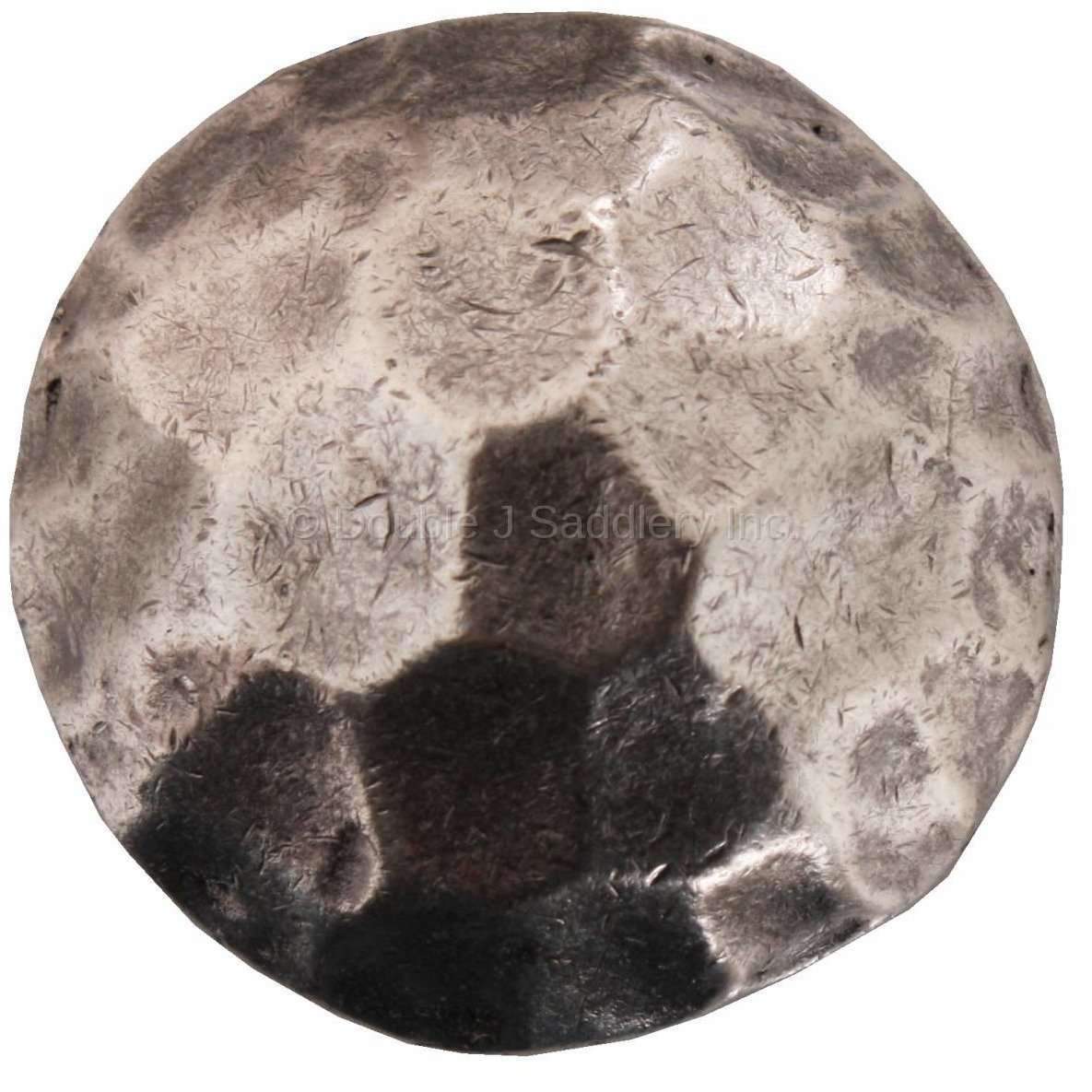 C1494 - Antique Silver Hammered Concho Concho