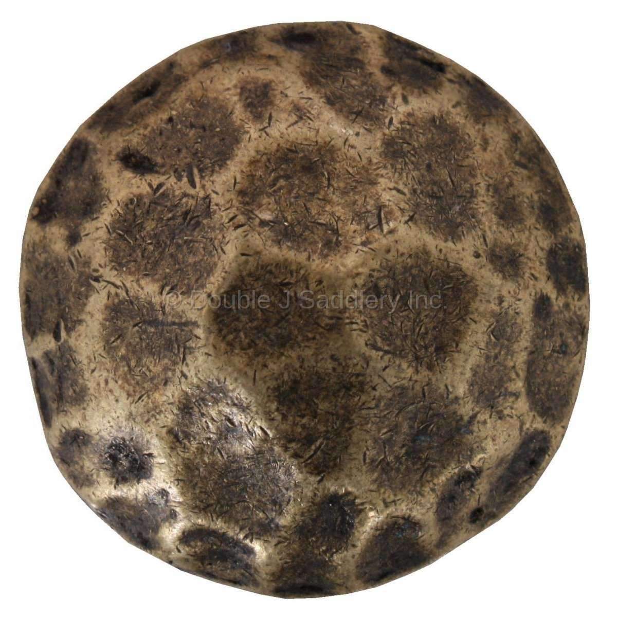 C1496 - Brass Hammered Concho Concho