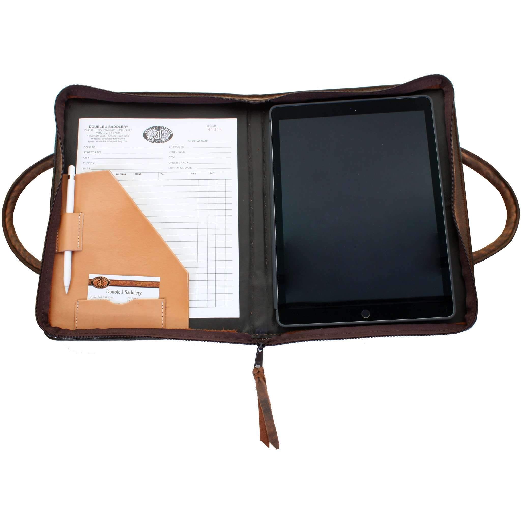 Ic20 - Cream Vintage Gator Print Ipad Cover Accessories