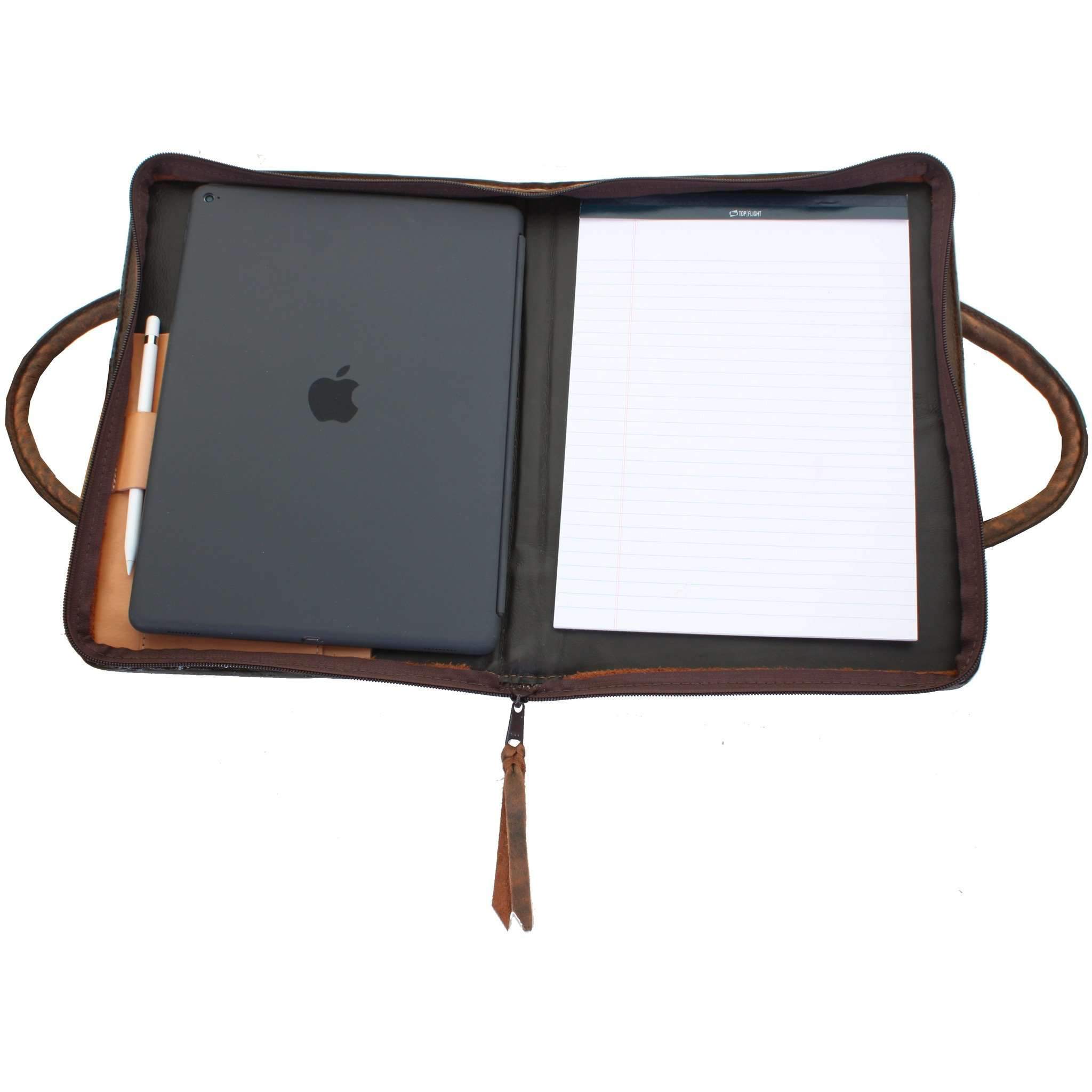 Ic20 - Cream Vintage Gator Print Ipad Cover Accessories