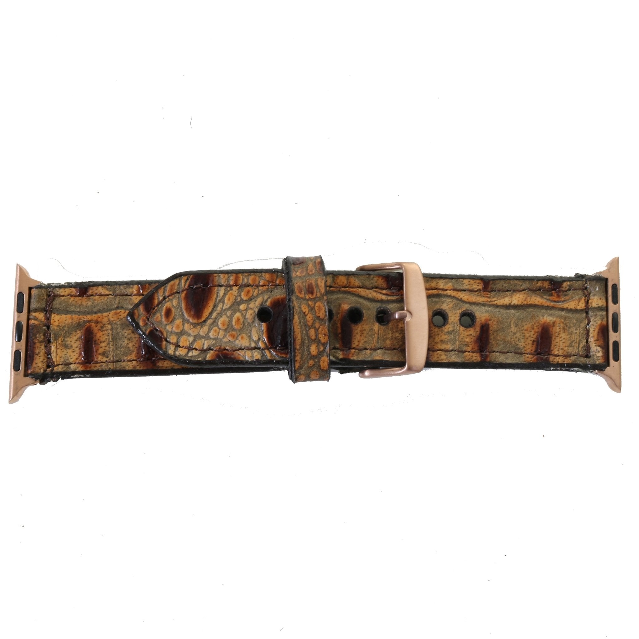AWB07 - Savannah Hornback Print Apple Watch Band - Double J Saddlery
