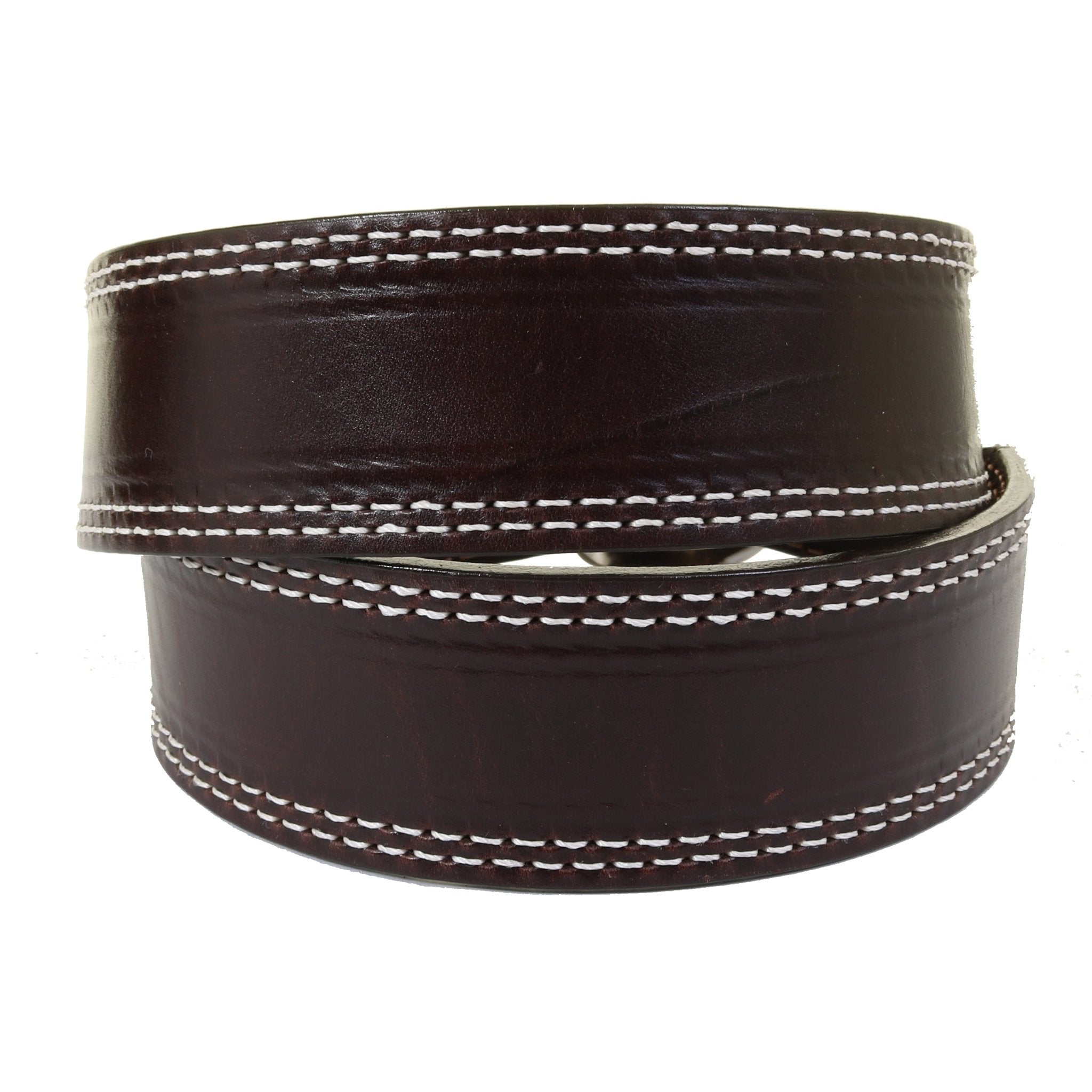 B1190 - Brown Leather Belt - Double J Saddlery