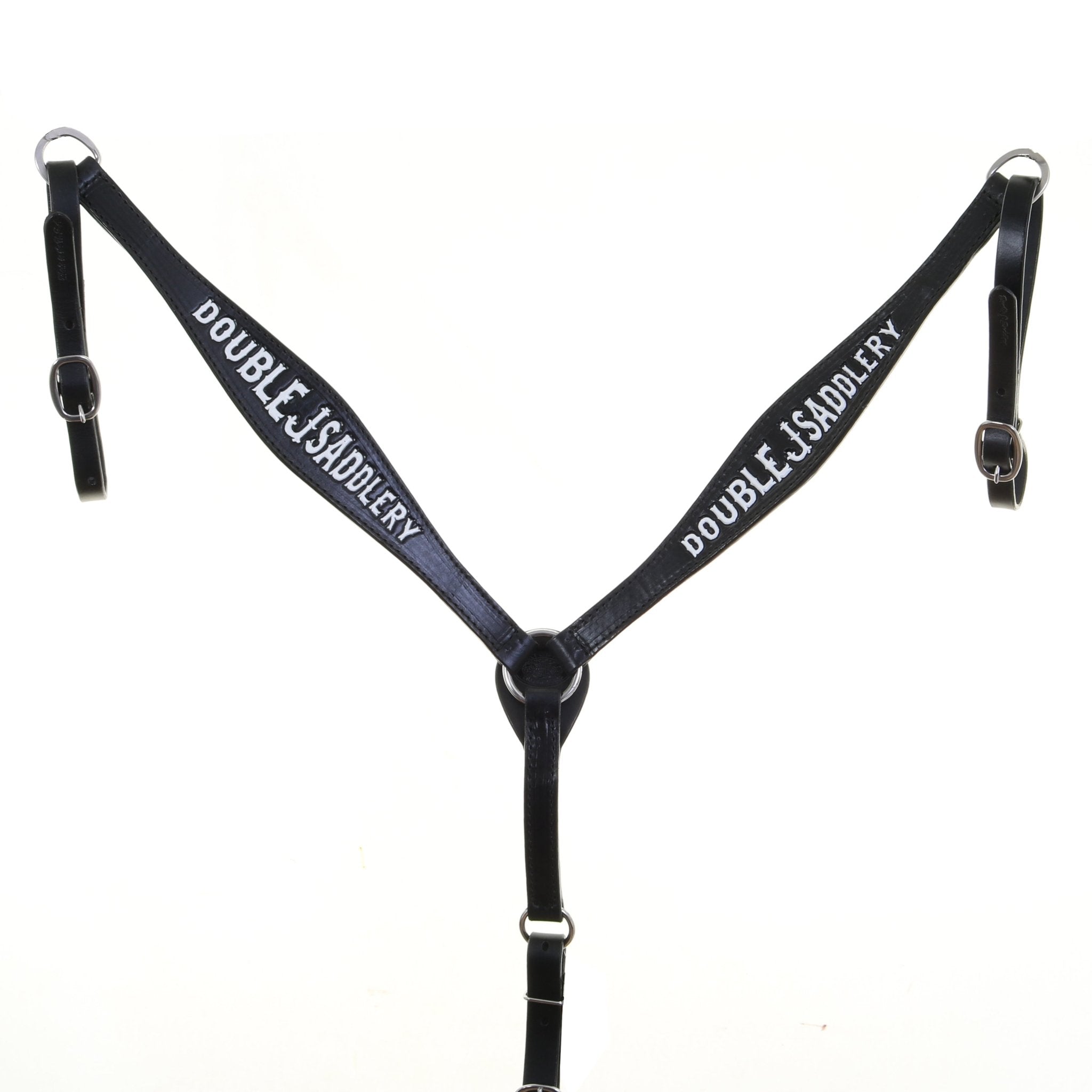 BC1119 - Black Double J Saddlery Breast Collar - Double J Saddlery