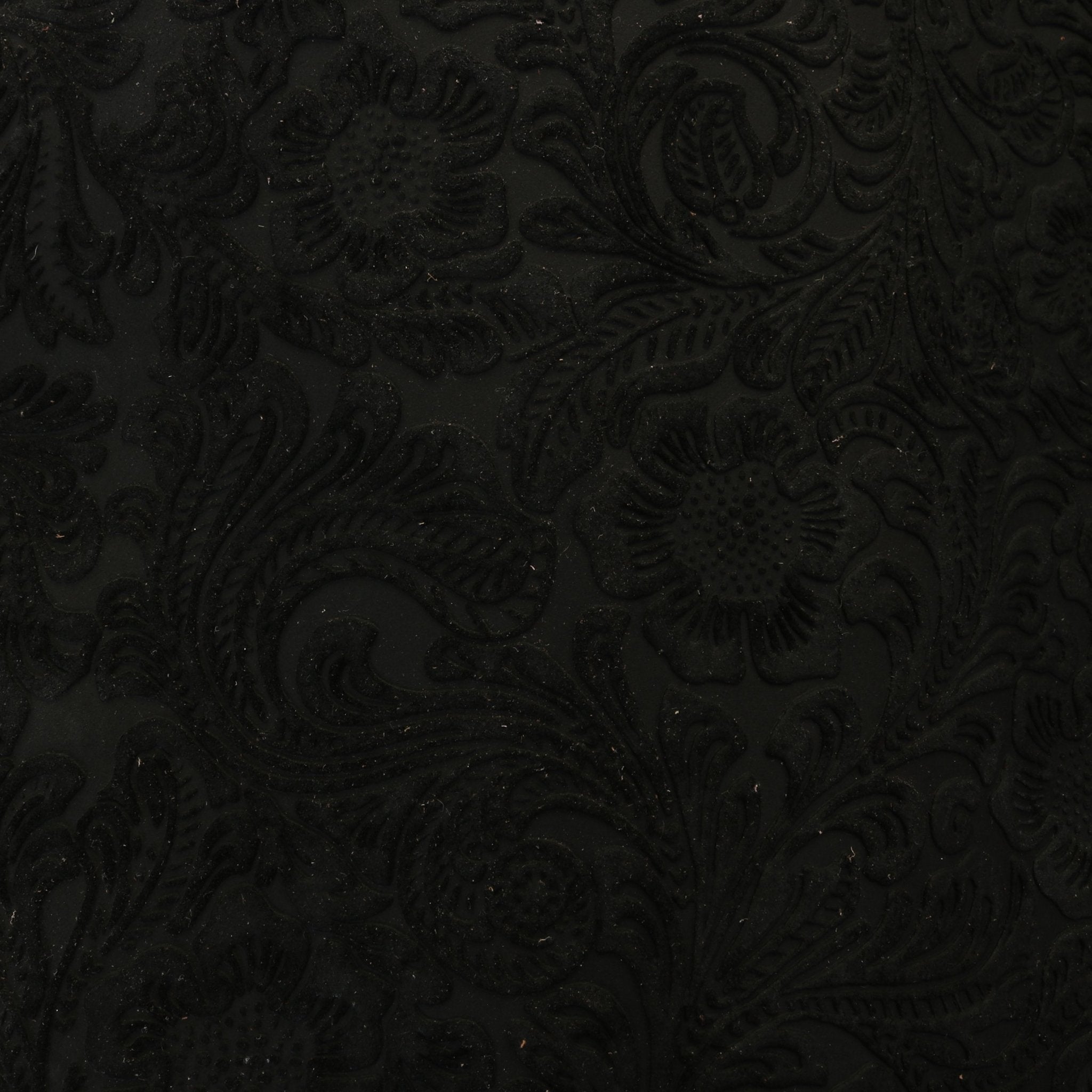 Black Floral Suede - Double J Saddlery