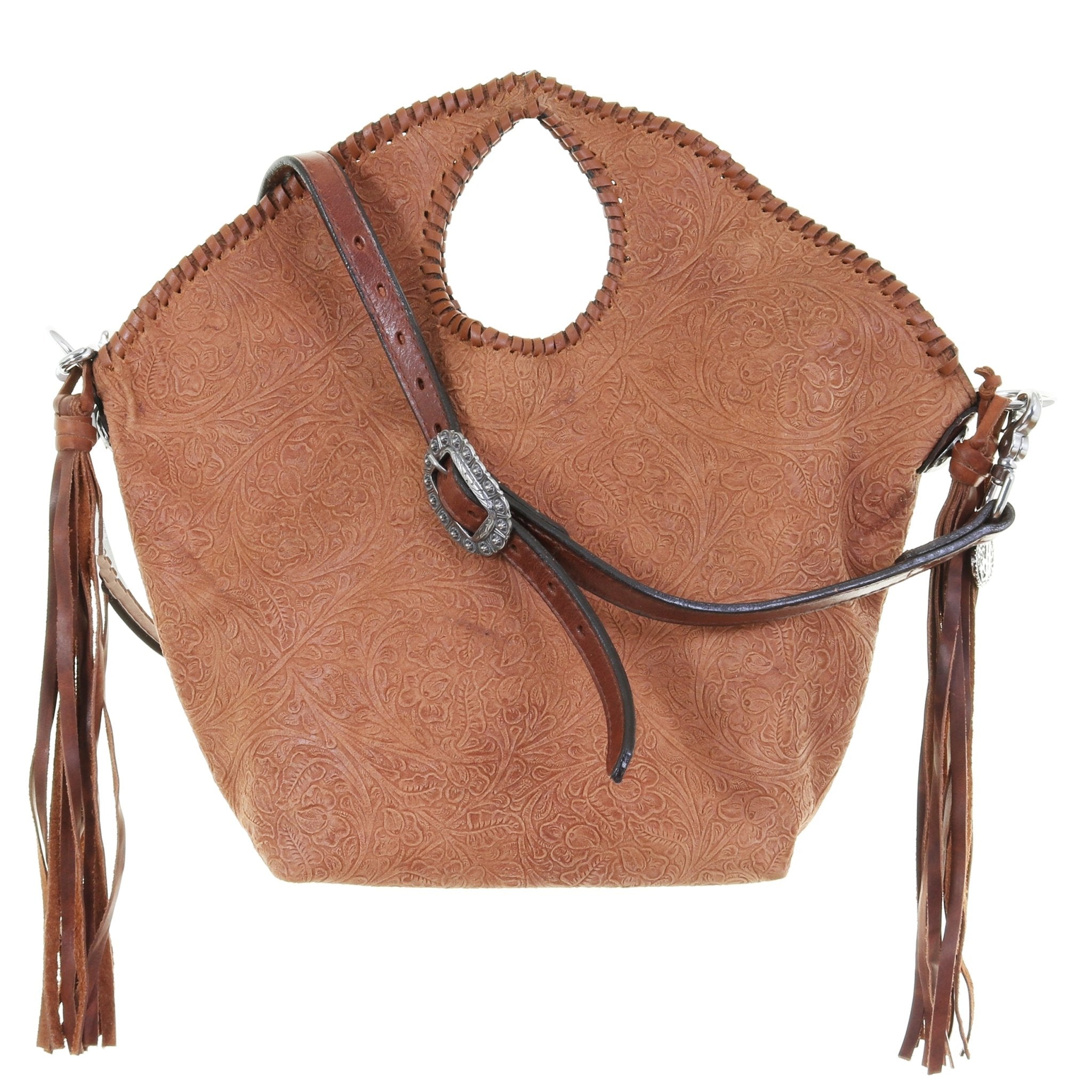 BOL07 - Sotto Western Tool Cognac Bolsa Bag - Double J Saddlery
