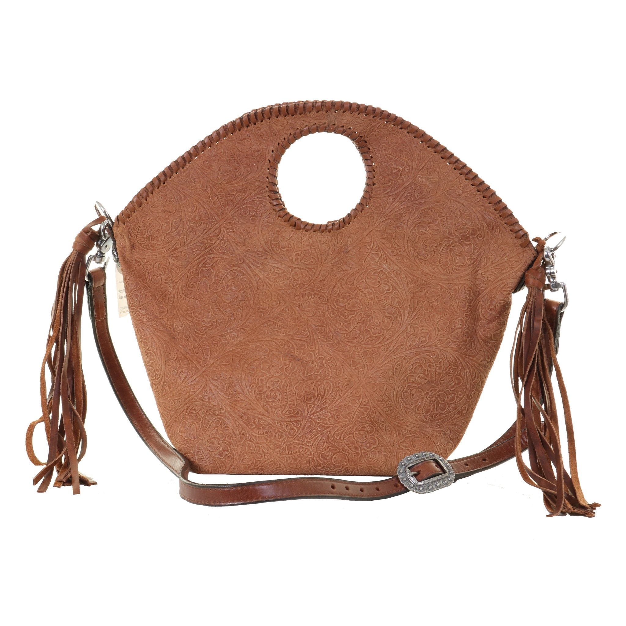 BOL07 - Sotto Western Tool Cognac Bolsa Bag - Double J Saddlery