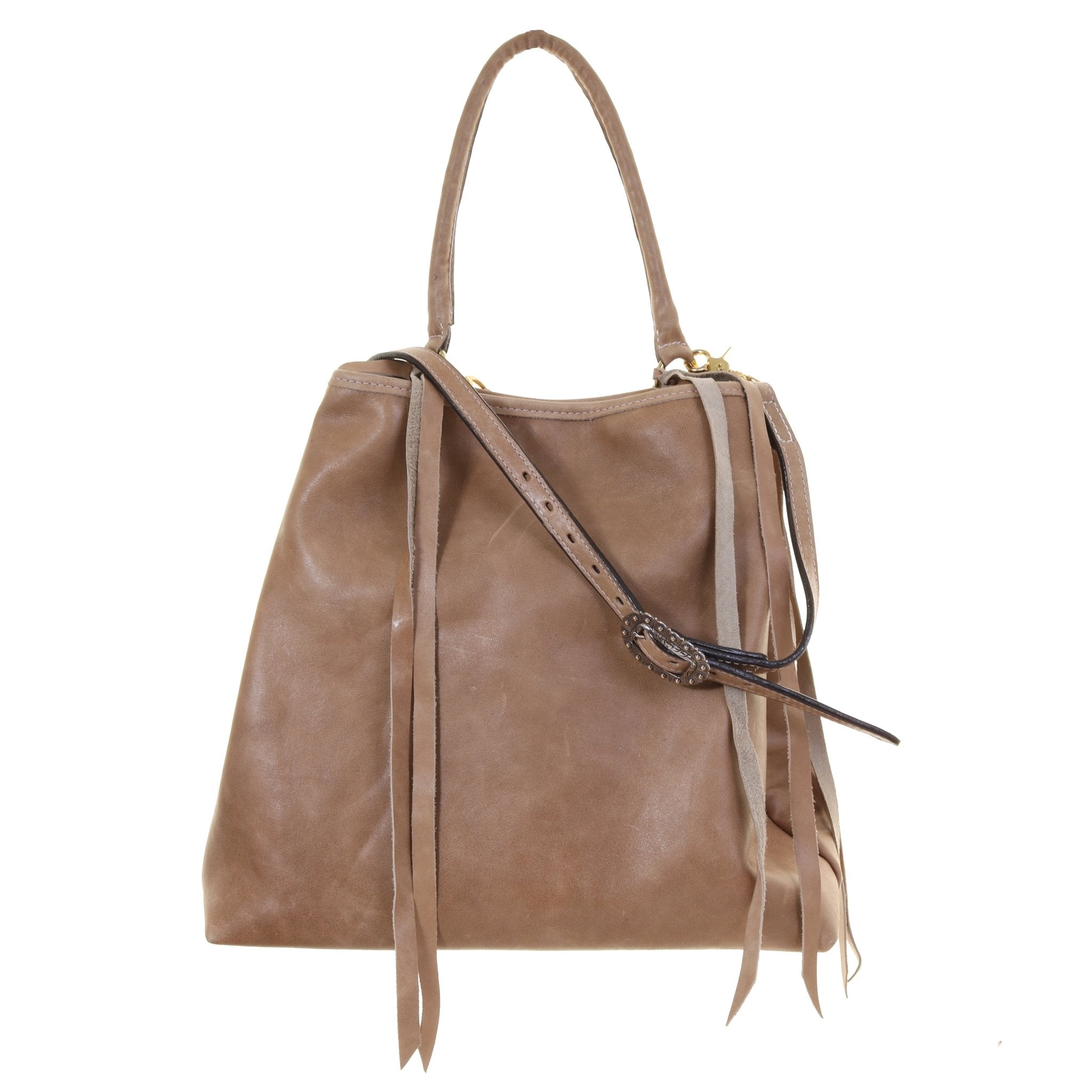 BT101A - Tan Pull-Up Big Tote - Double J Saddlery