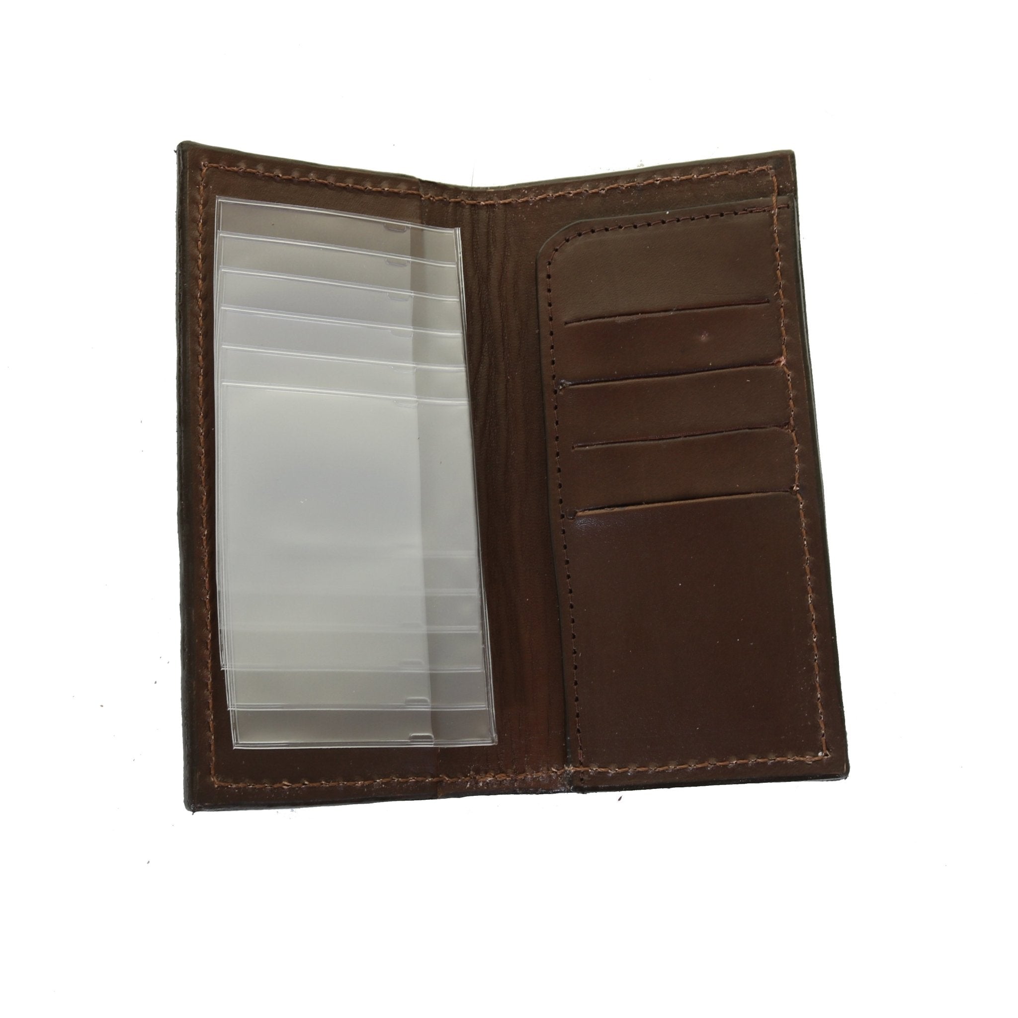 CB52 - Savannah Hornback Gator Print Checkbook Wallet - Double J Saddlery