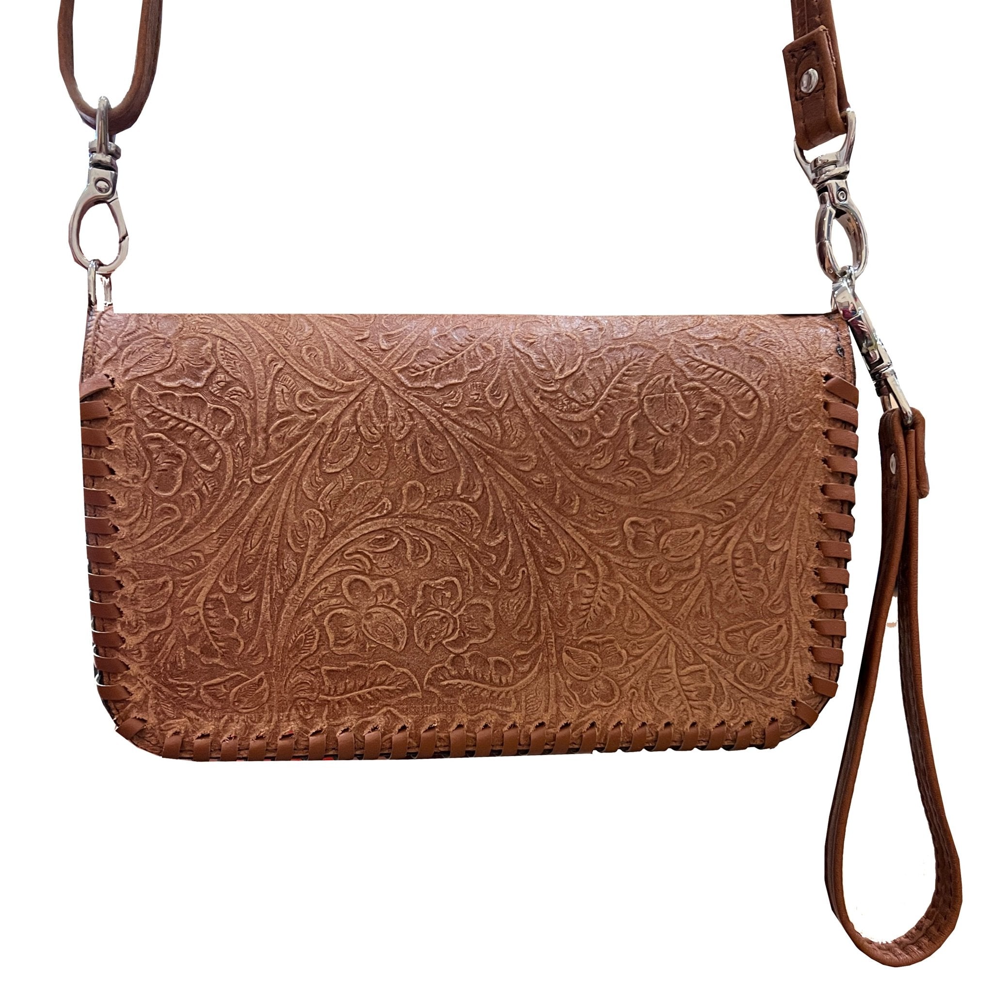 CO220 - SoHo Western Tool Cognac Clutch Organizer - Double J Saddlery