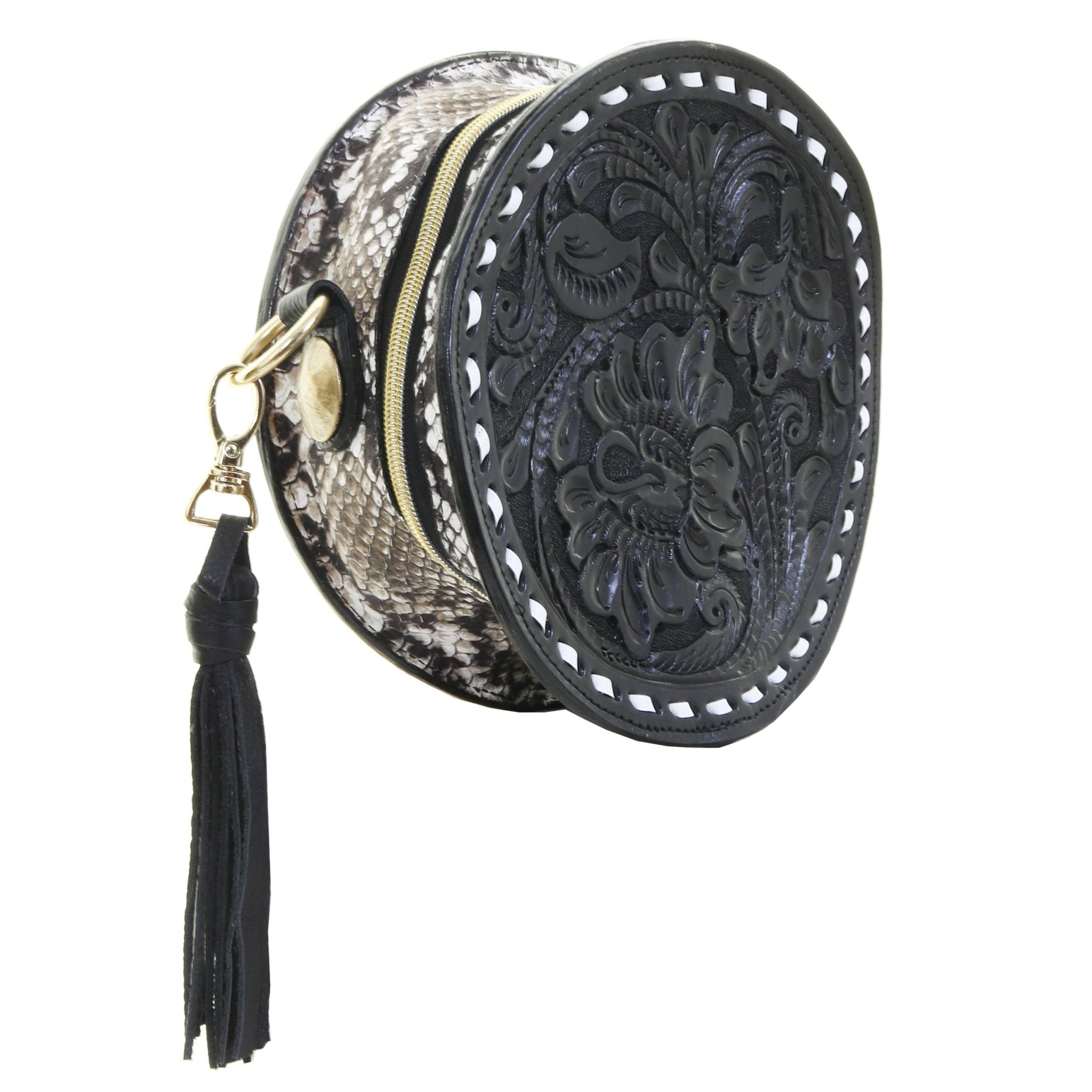 CRT13 - Texas Poppy Circle Tote - Double J Saddlery