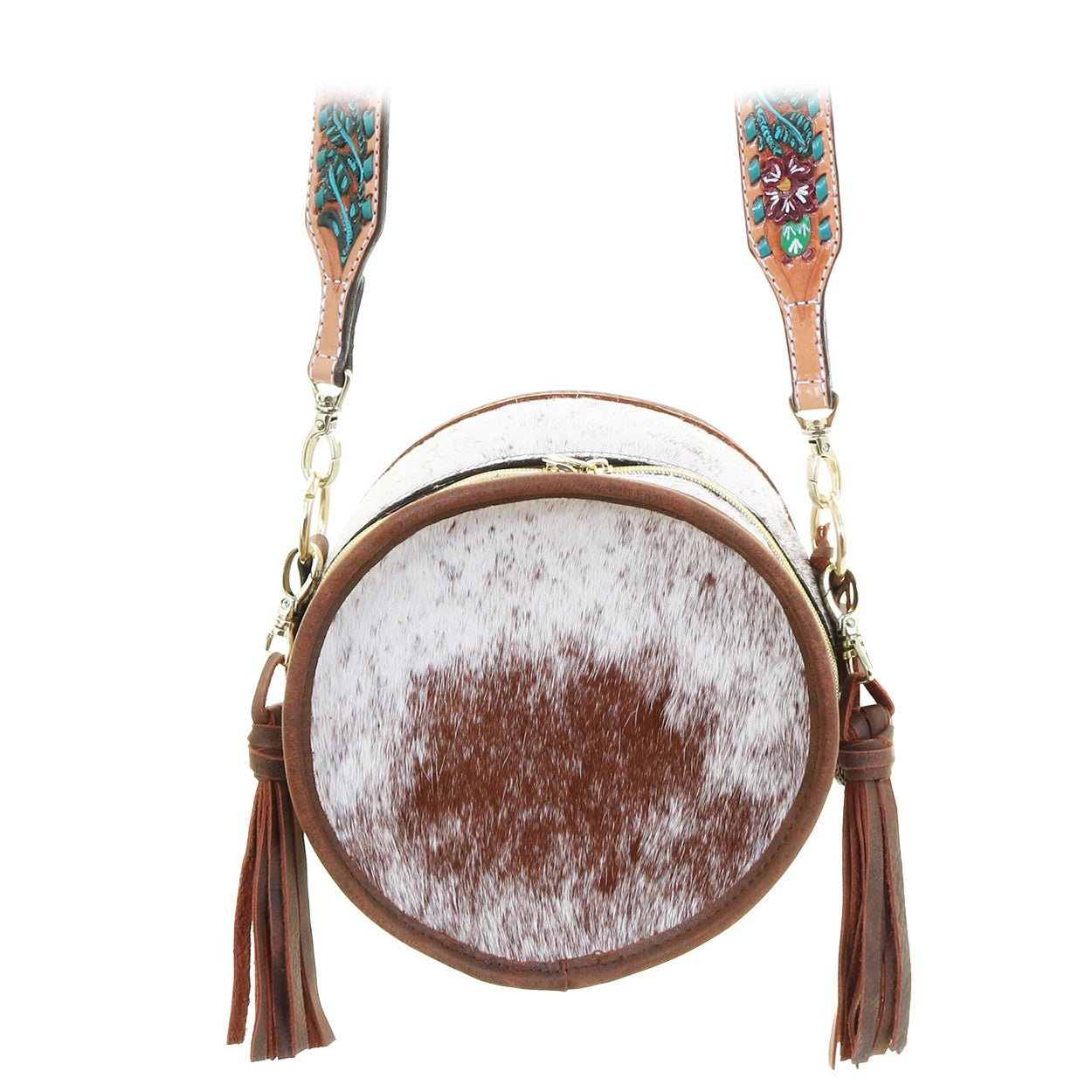 CRT14 - Roan Hair Circle Tote - Double J Saddlery