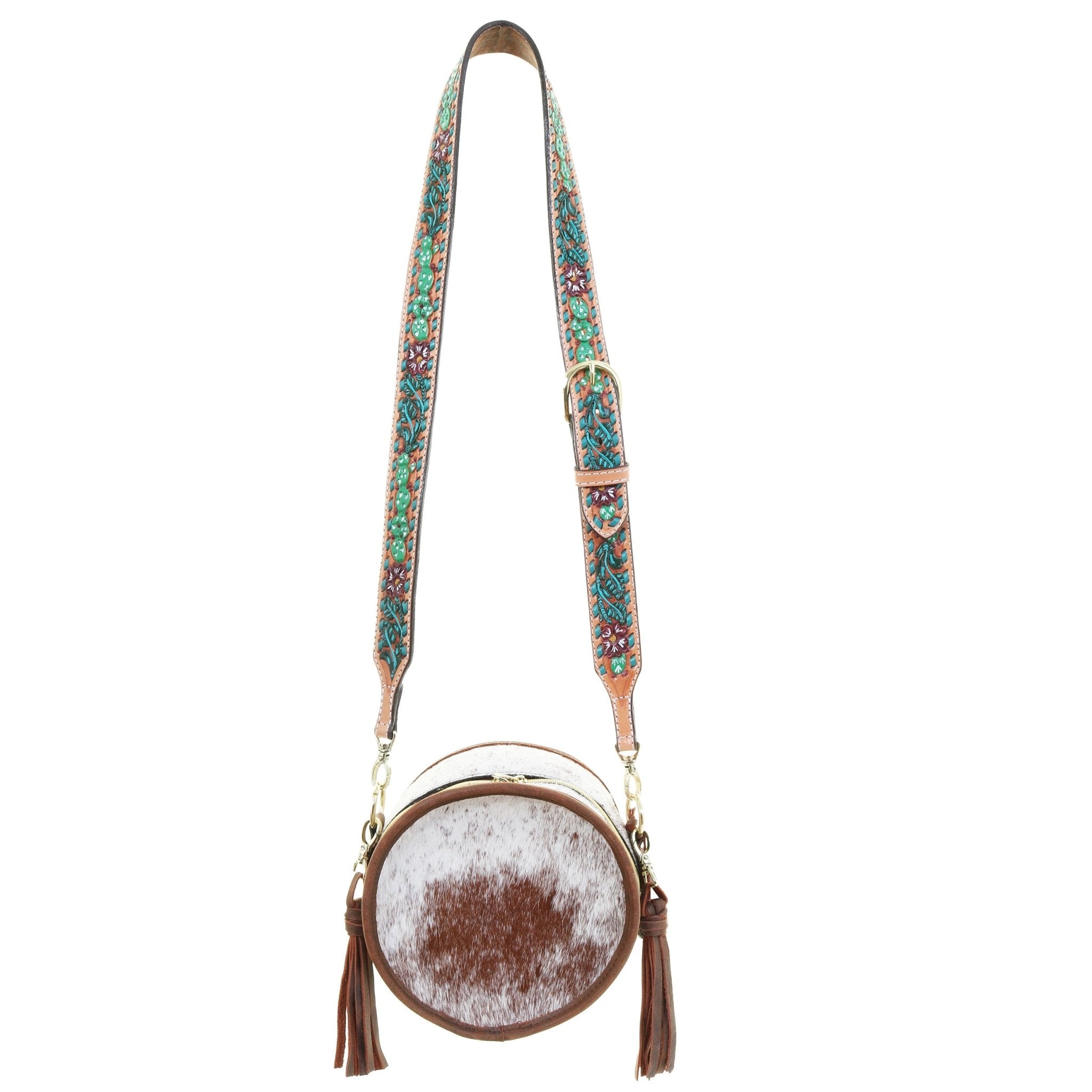 CRT14 - Roan Hair Circle Tote - Double J Saddlery