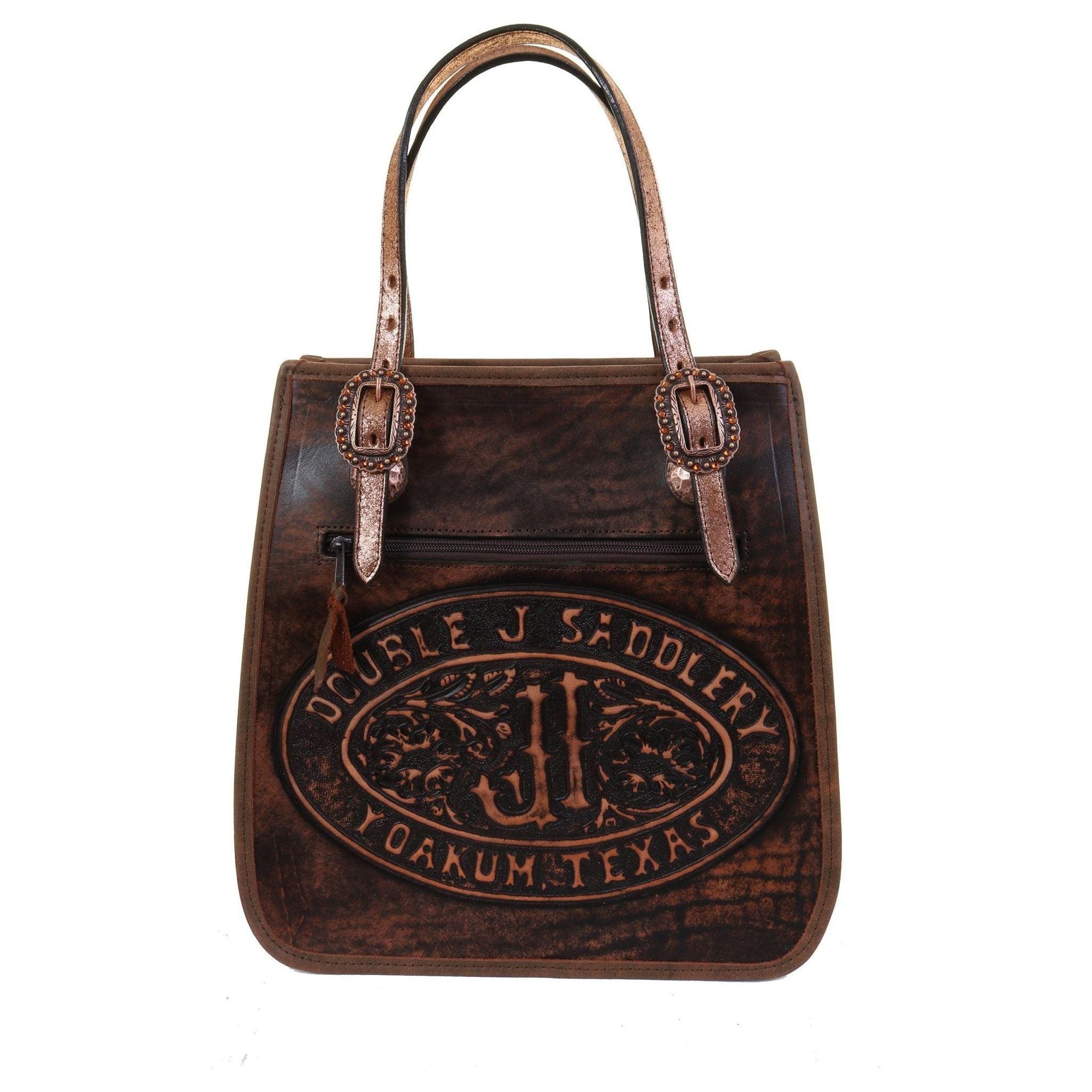 DB70 - Brown Vintage Doctor's Bag - Double J Saddlery