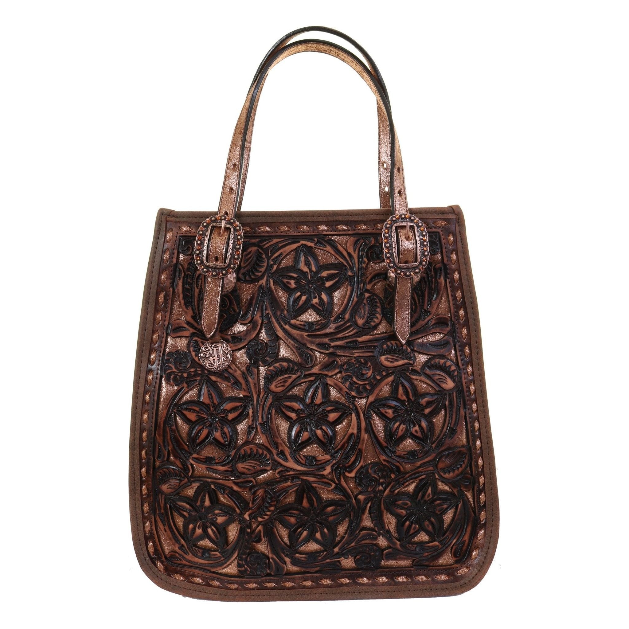 DB70 - Brown Vintage Doctor's Bag - Double J Saddlery