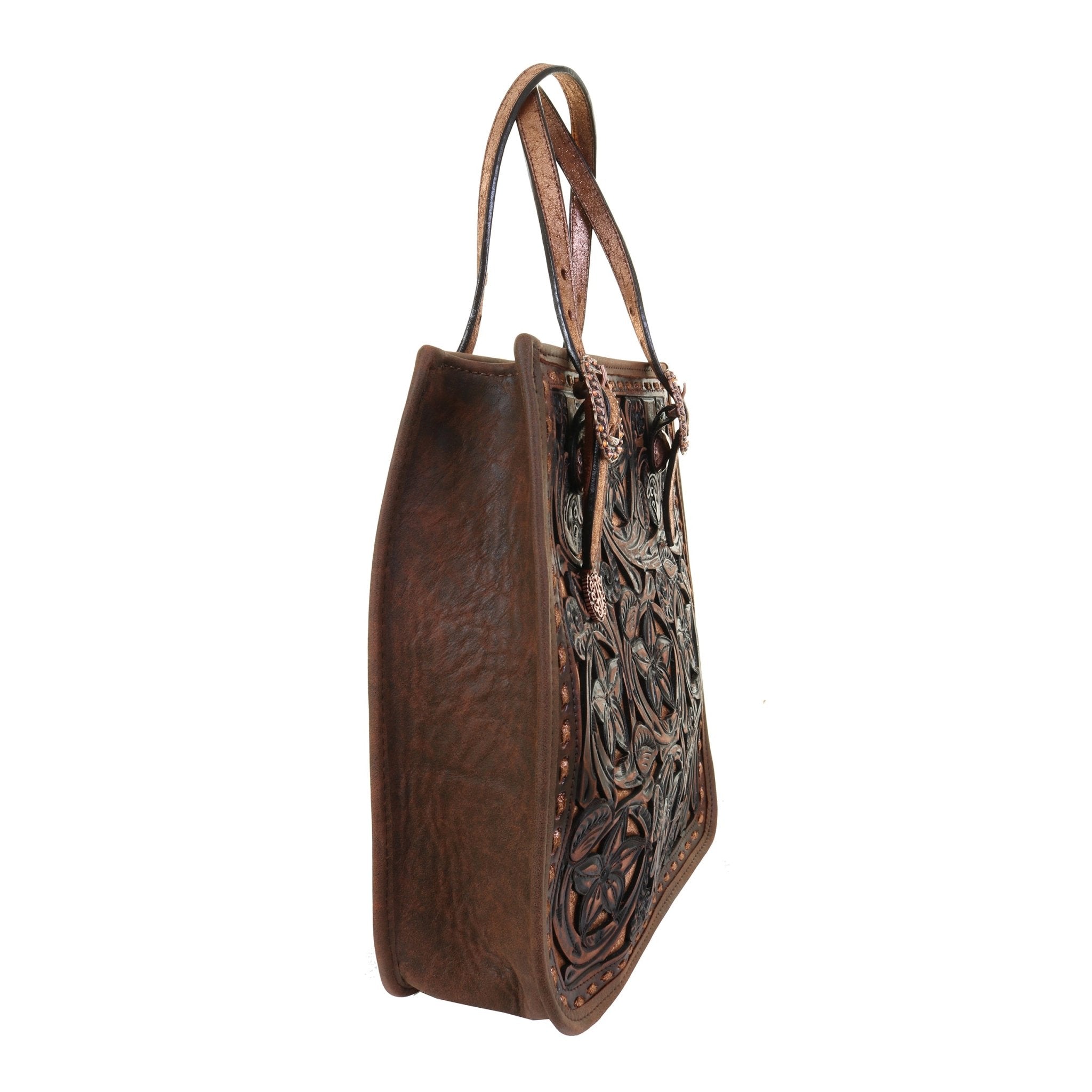 DB70 - Brown Vintage Doctor's Bag - Double J Saddlery