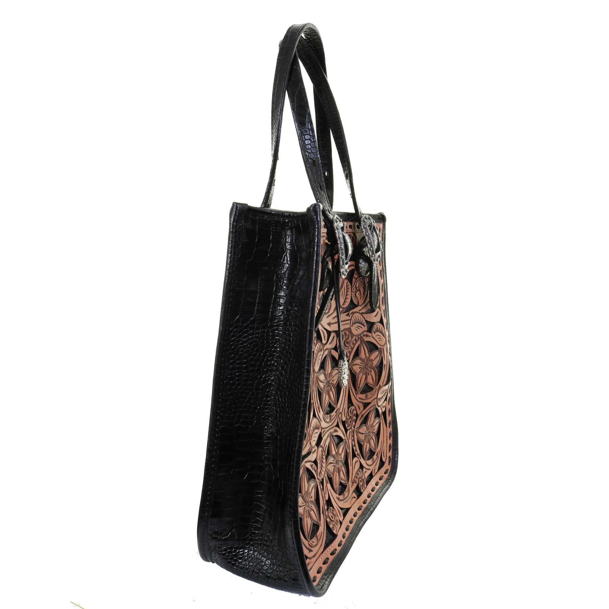 DB71 - Pozzi Tooled Doctor's Bag - Double J Saddlery