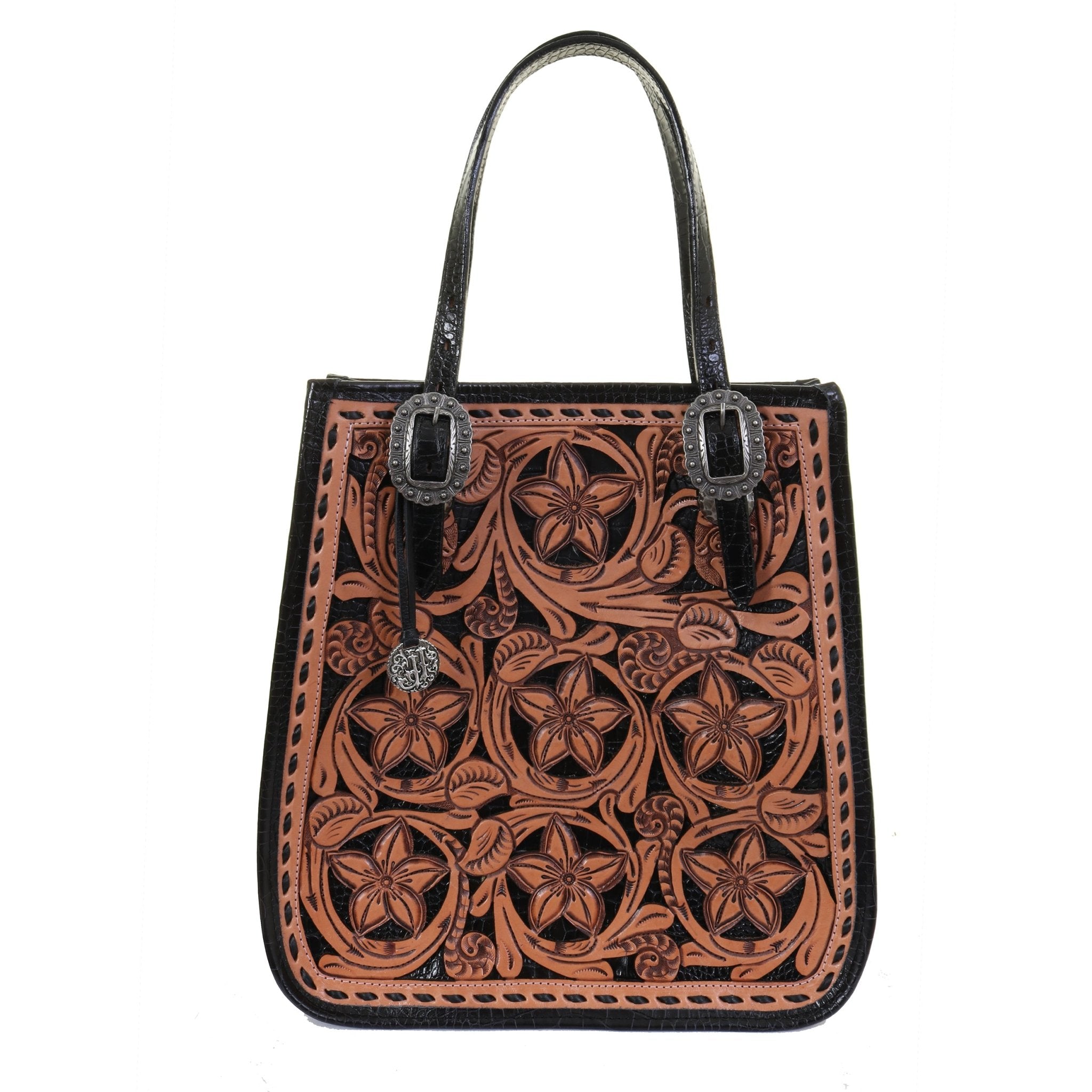 DB71 - Pozzi Tooled Doctor's Bag - Double J Saddlery