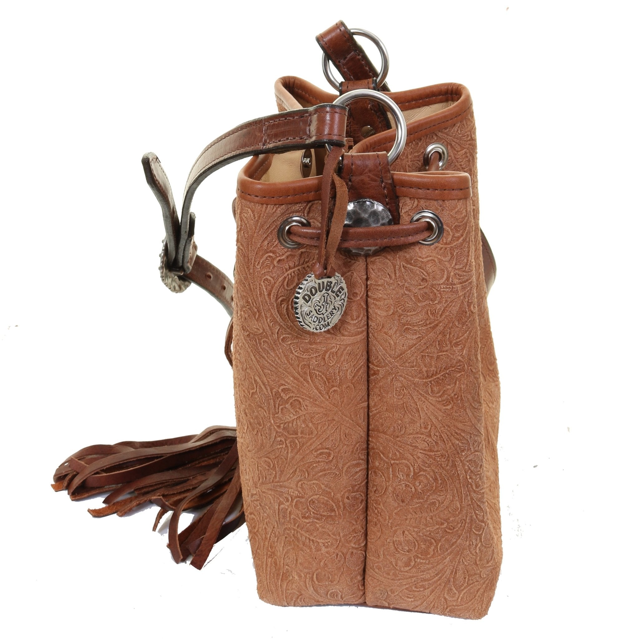 DP14 - Sotto Western Drawstring Pouch Purse - Double J Saddlery