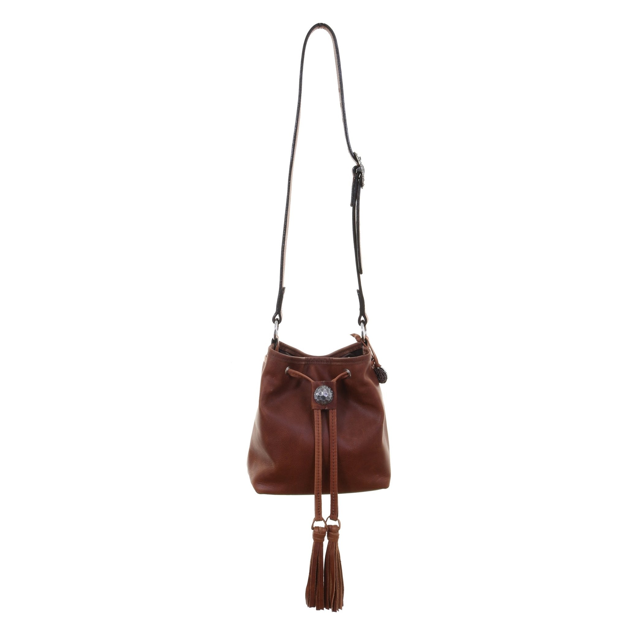 DP15 - Brandy Pull Up Drawstring Pouch Purse - Double J Saddlery