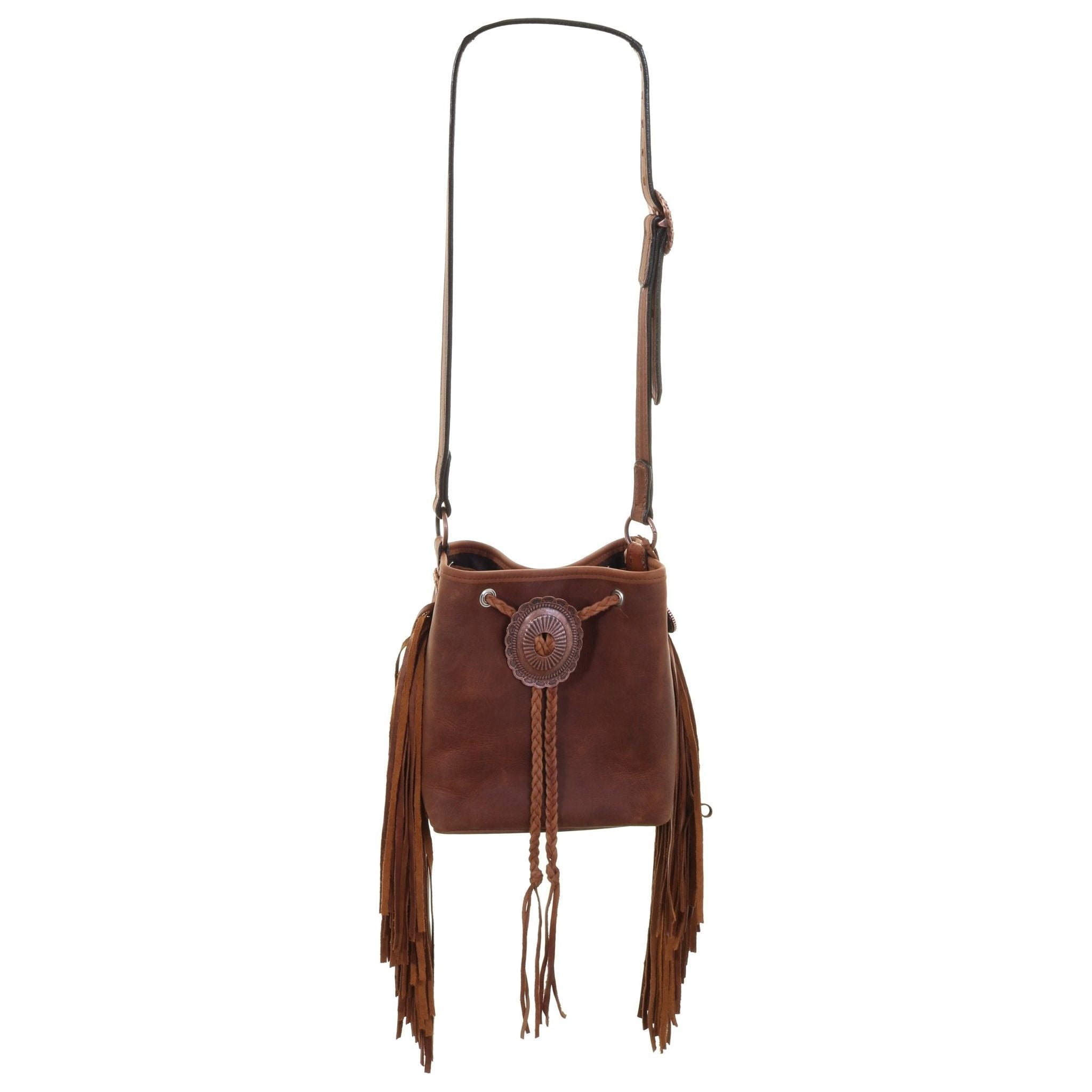 DP16 - Brandy Pull Up Drawstring Pouch Purse - Double J Saddlery