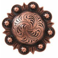 DUF07 - Floral Vintage Tooled Duffel Bag - Double J Saddlery