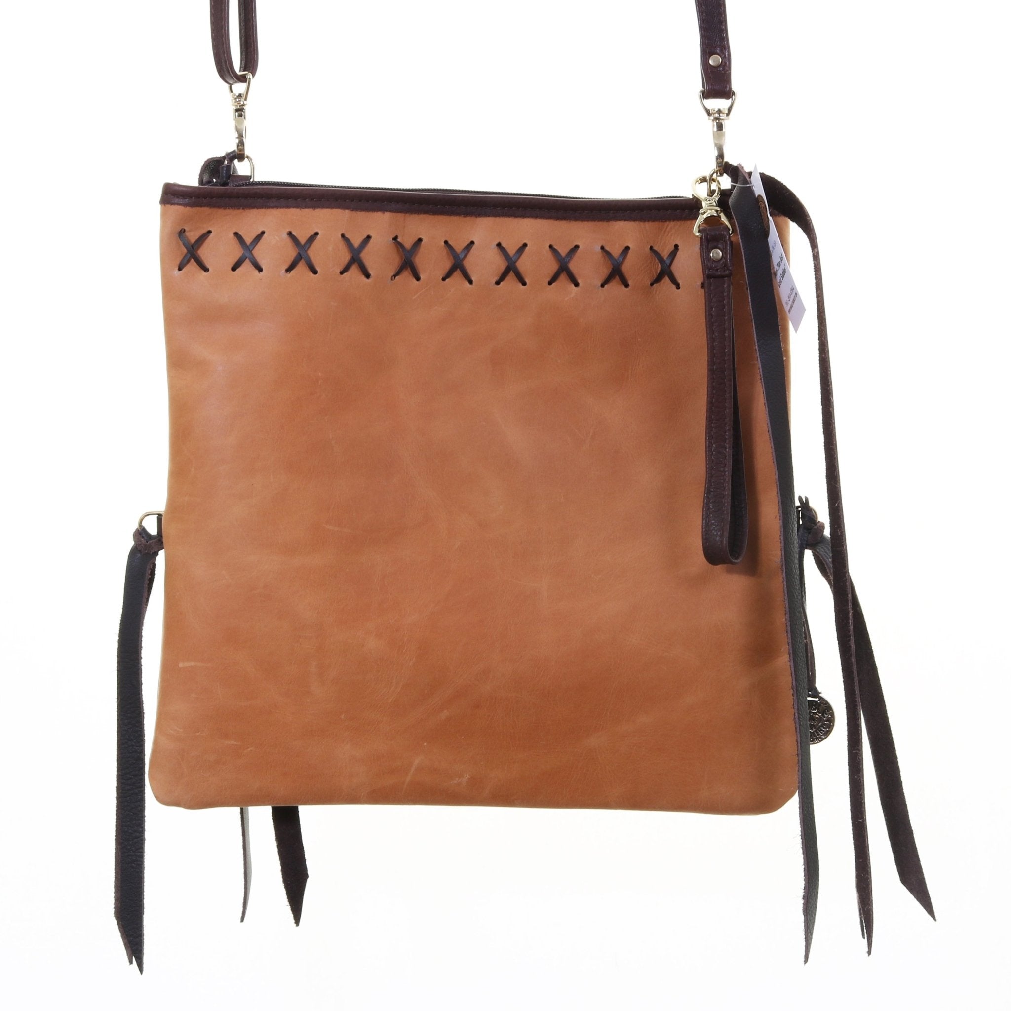 ES11 - Buckskin Envelope Satchel - Double J Saddlery