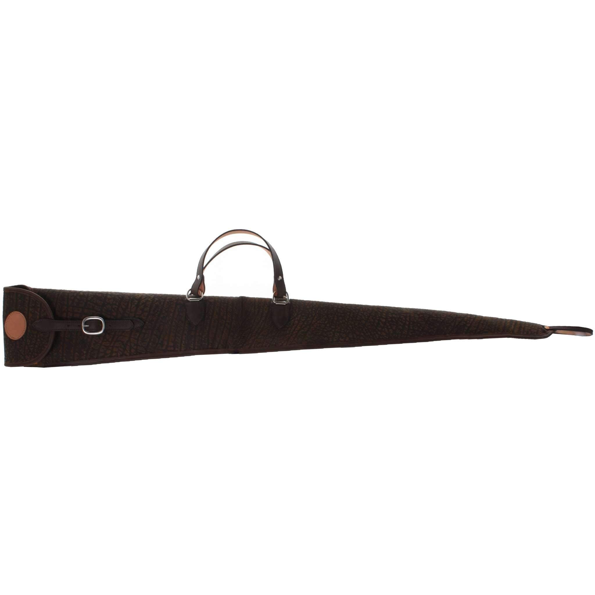 GCS29 - Vintage Brown Wildebeest Gun Case - Double J Saddlery