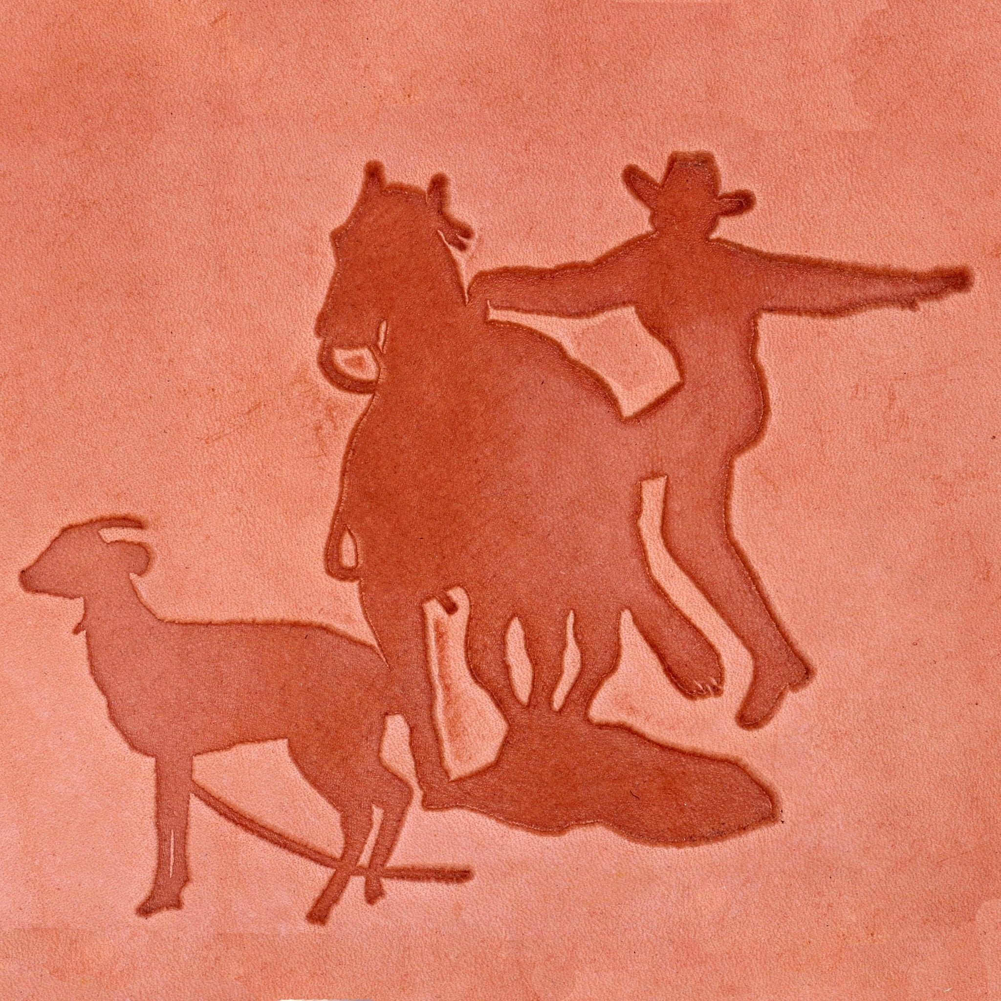 Goat Tying Motif - Double J Saddlery