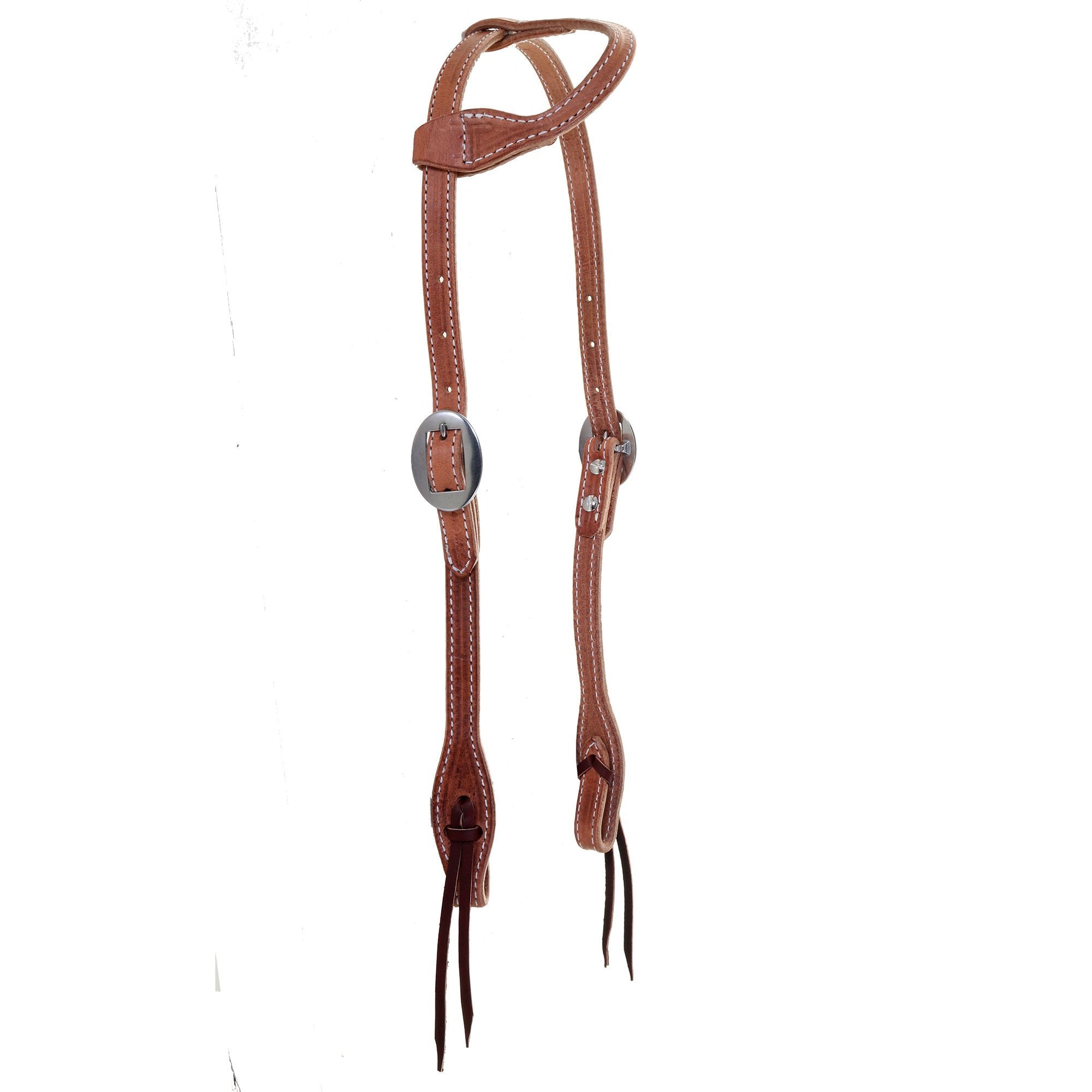 H1224 - Harness Leather Single Ear Headstall - Double J Saddlery