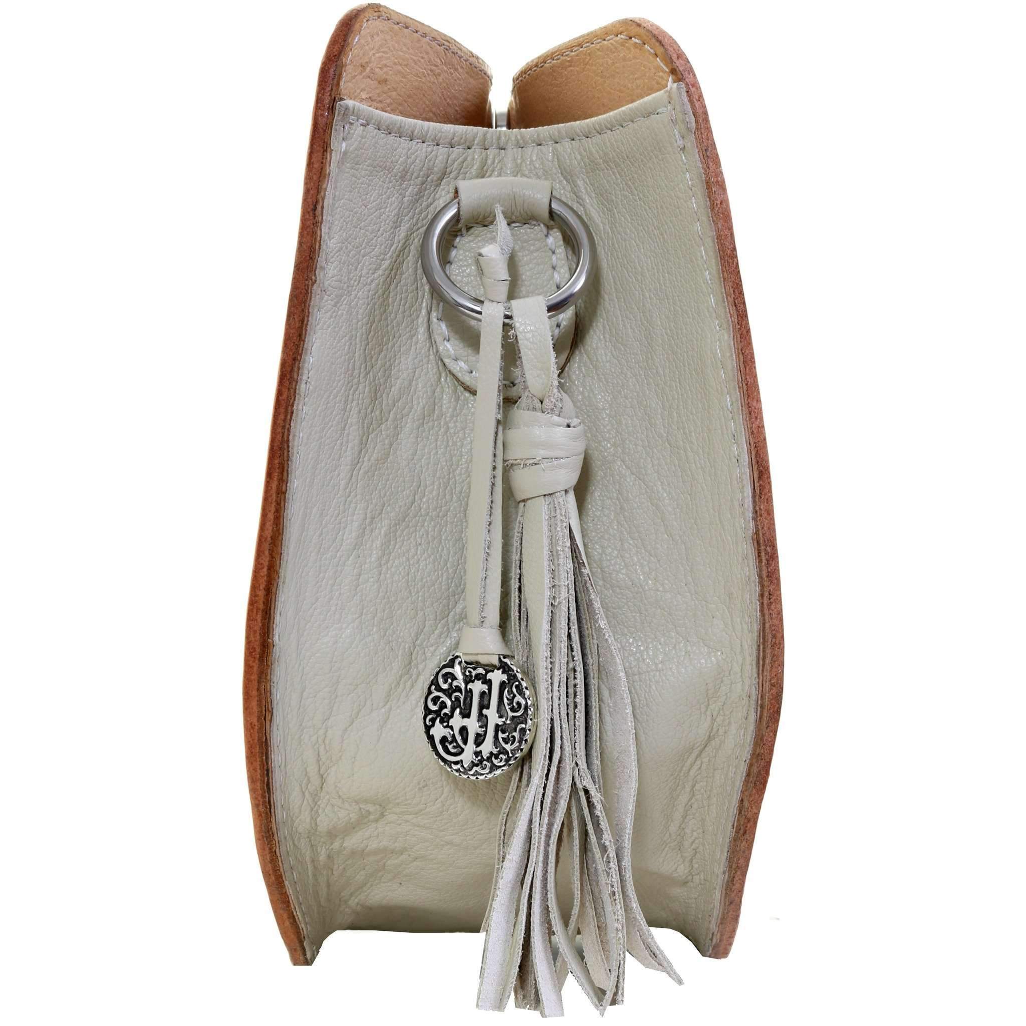 HCC01 - Daisy Tooled Half Circle Clutch - Double J Saddlery