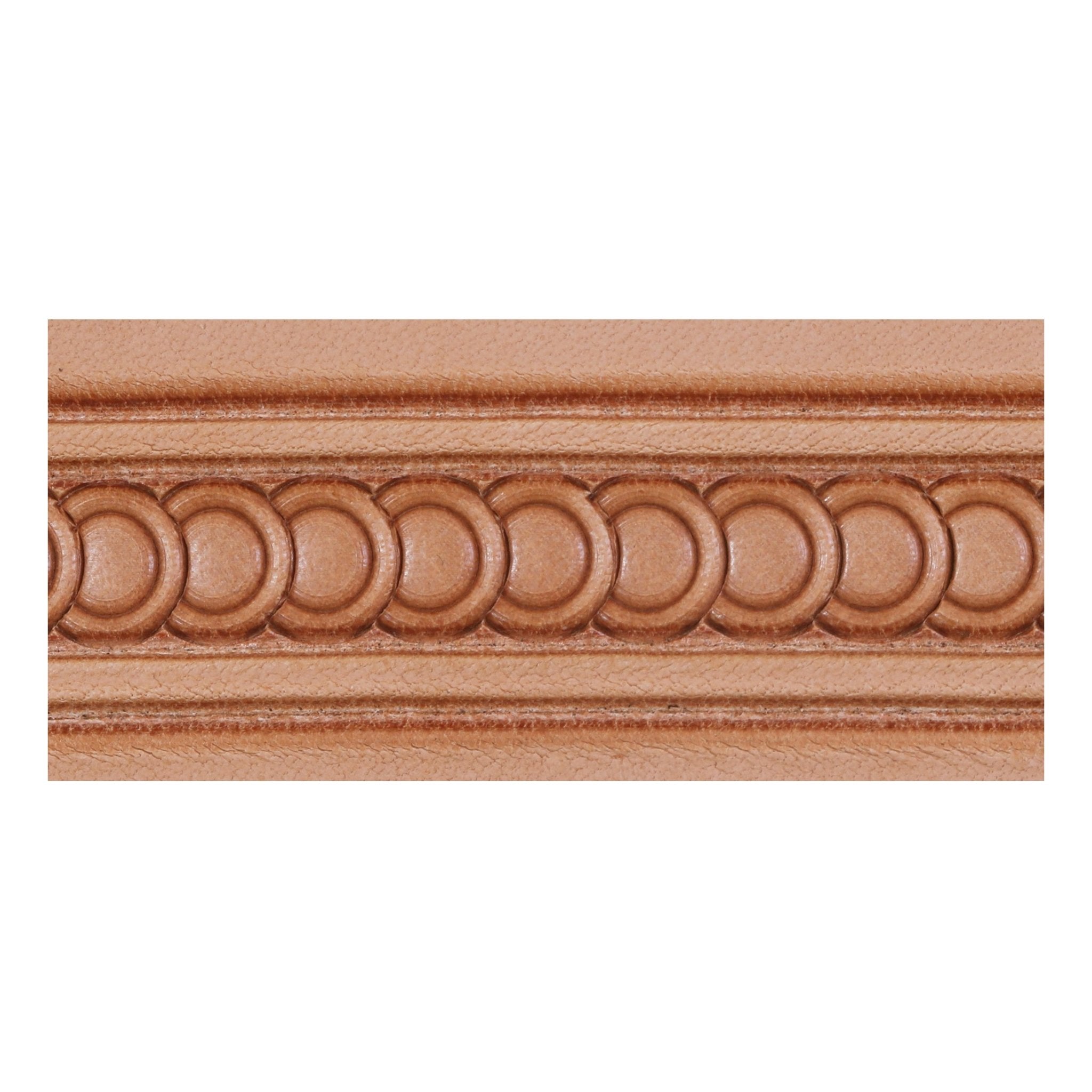 Horsetrack Border Tooling with Double Border - Double J Saddlery