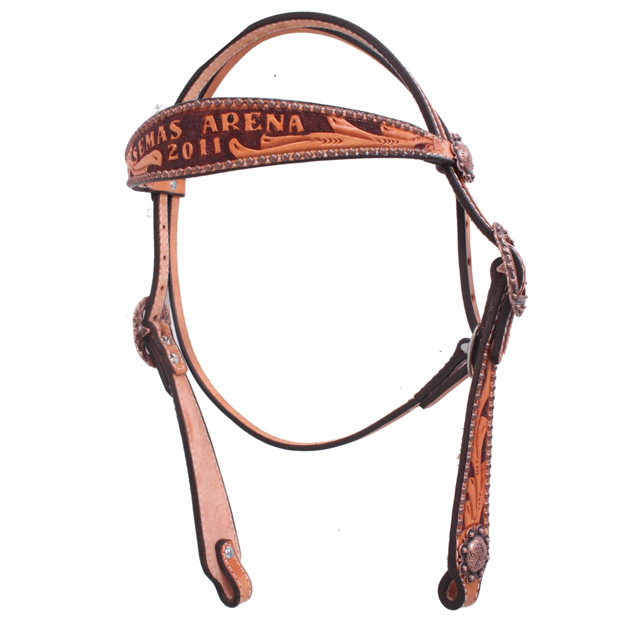 HTROPHY02 - Trophy Headstall - Double J Saddlery