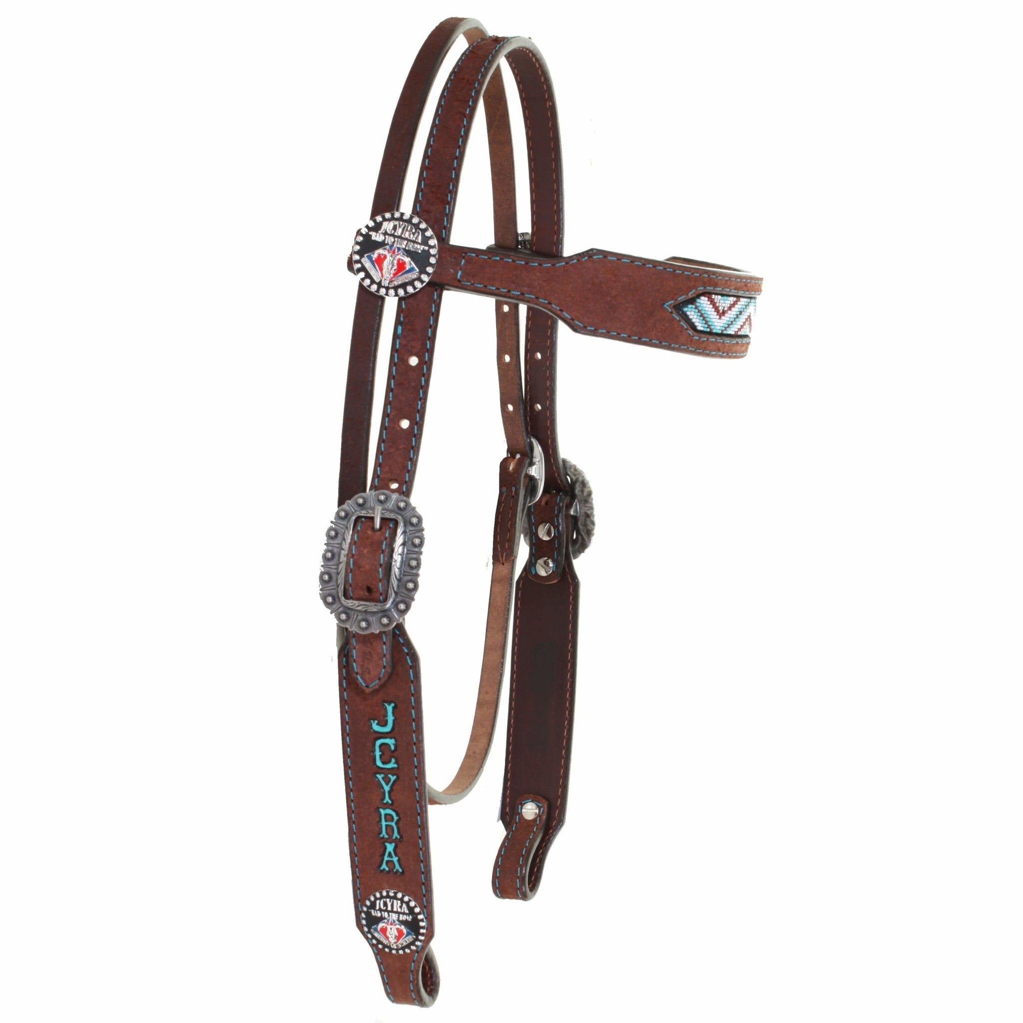 HTROPHY11 - Trophy Headstall - Double J Saddlery