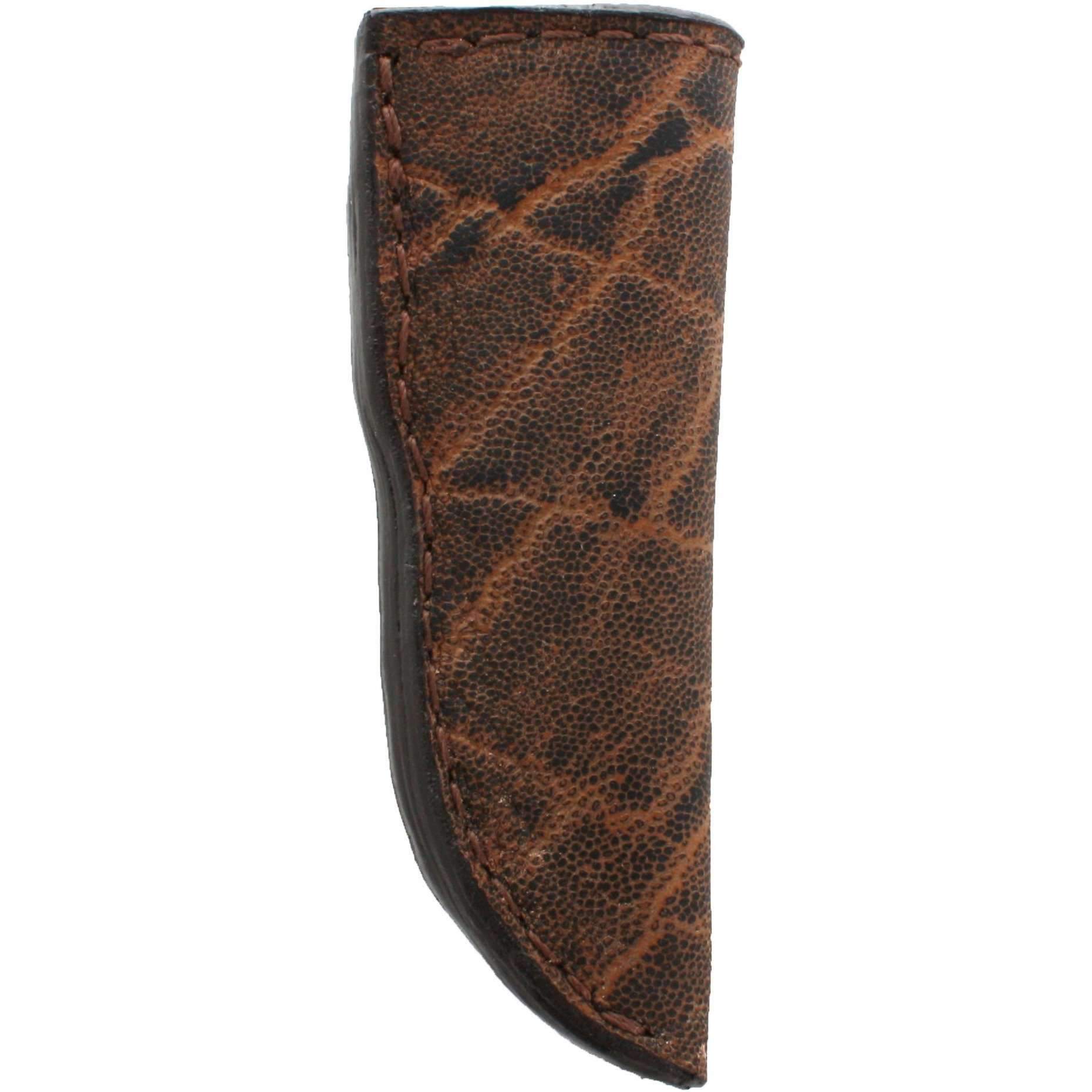 KS24 - Vintage Peat Genuine Elephant Knife Scabbard - Double J Saddlery