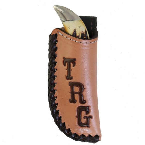 Spanish Braid Knife Scabbard