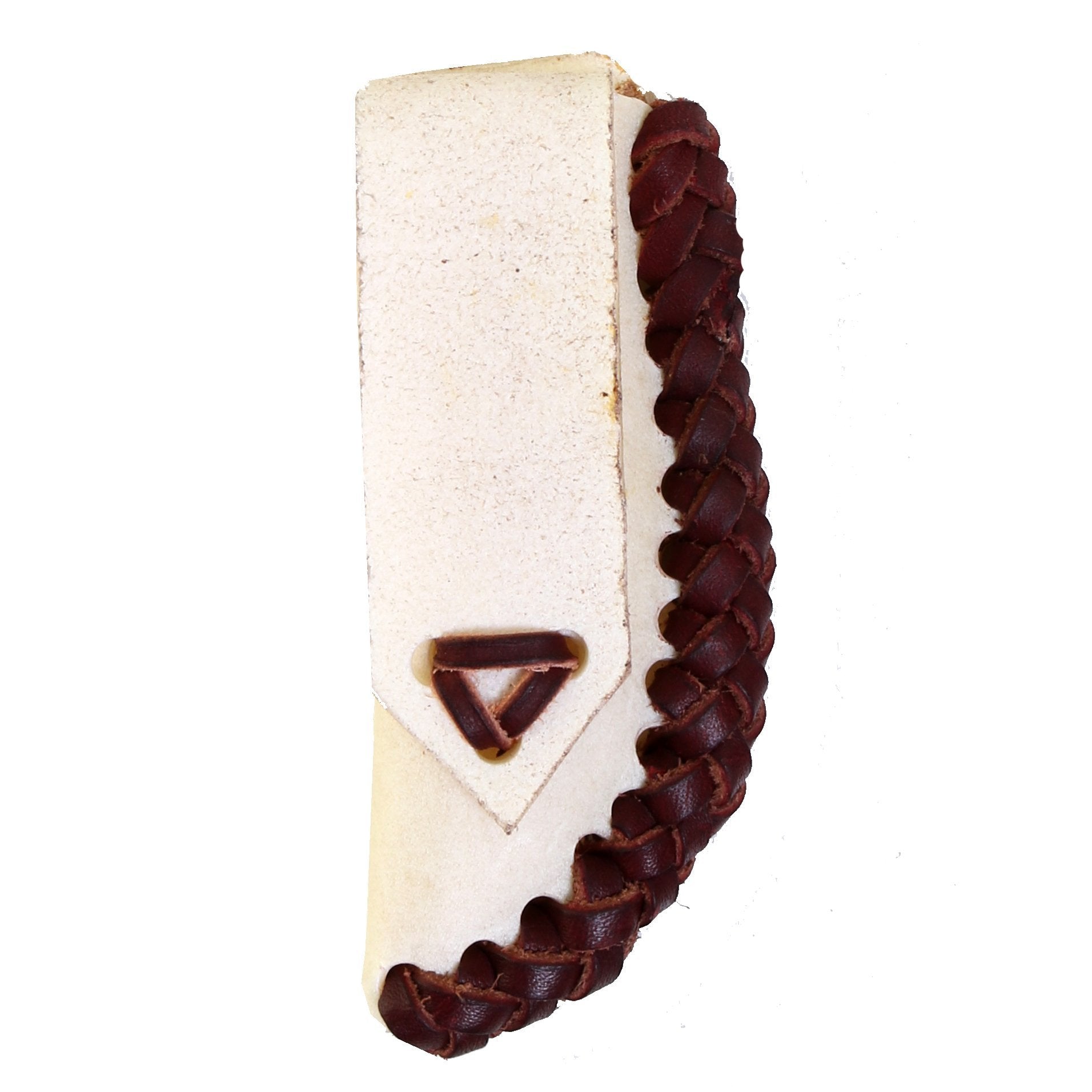 KS48 - Rawhide Leather Spanish Braid Knife Scabbard - Double J Saddlery