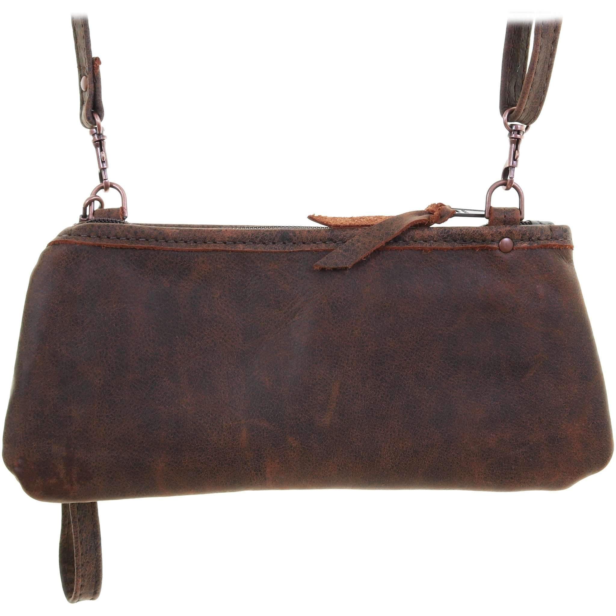 LC61 - Vintage Mint Crocodile Little Clutch - Double J Saddlery