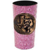 LEATHERWRAP01 - Pink Gator Print Leather Wrap - *EXCLUSIVE PLAQUE OPTIONS - Double J Saddlery
